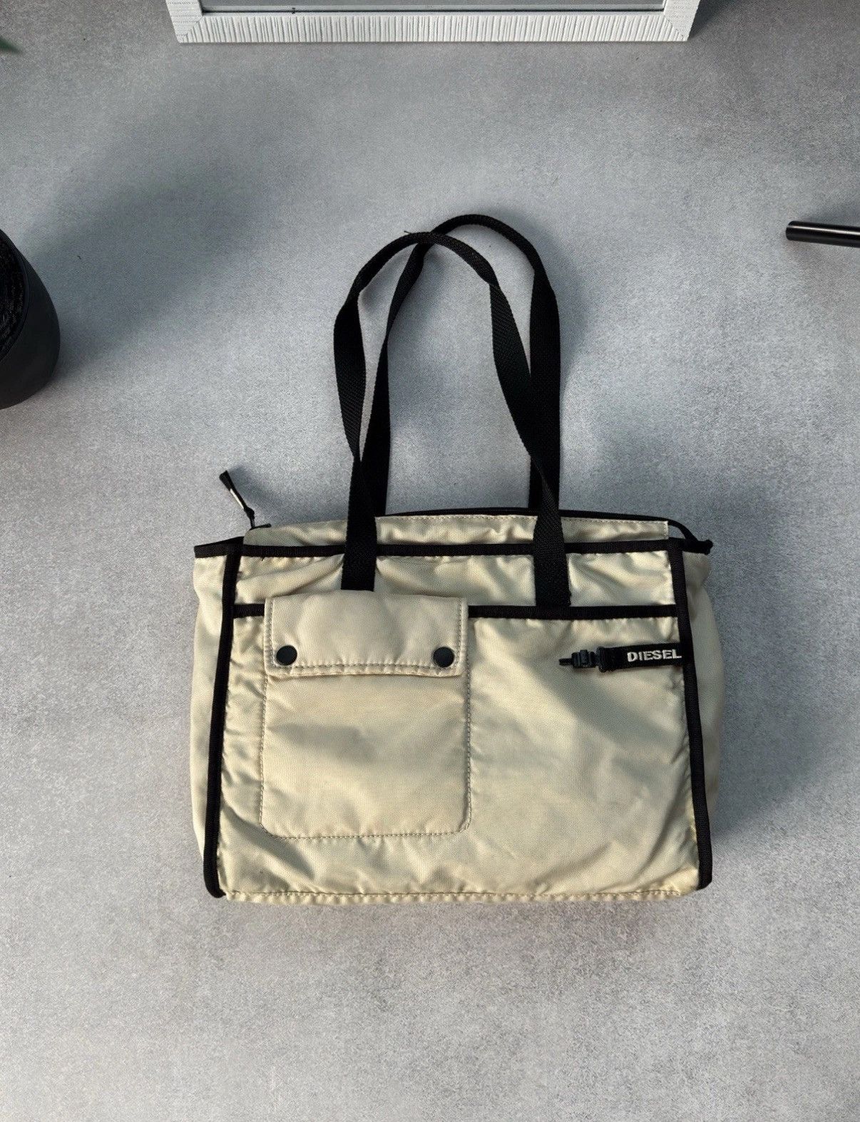 Diesel Vintage Diesel Y2K Nylon Big Logo Reversible Tote Woman Bags Size ONE SIZE - 4 Thumbnail