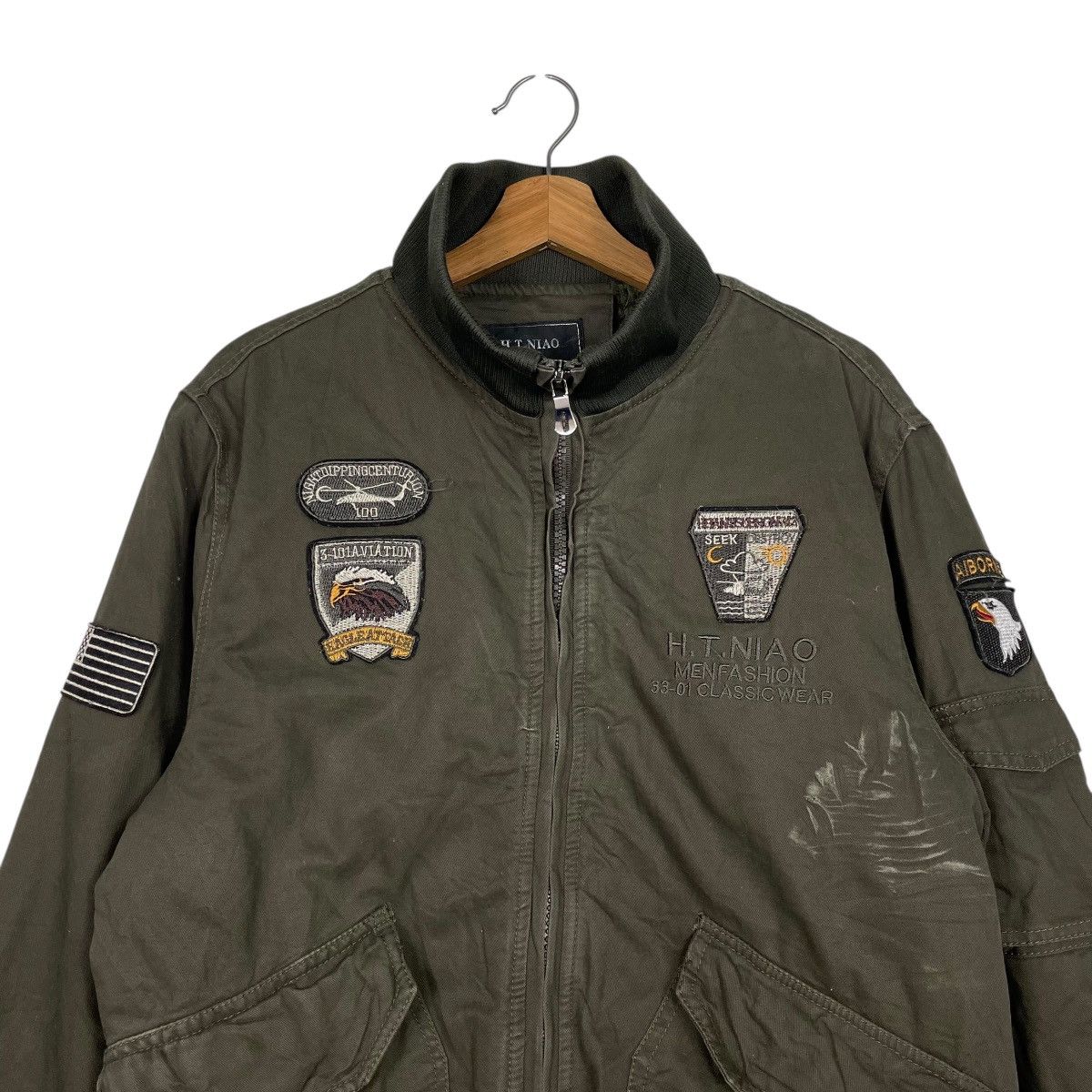 Japanese Brand Japanese Brand H.T.Niao Aviation Jacket Size US M / EU 48-50 / 2 - 2 Thumbnail