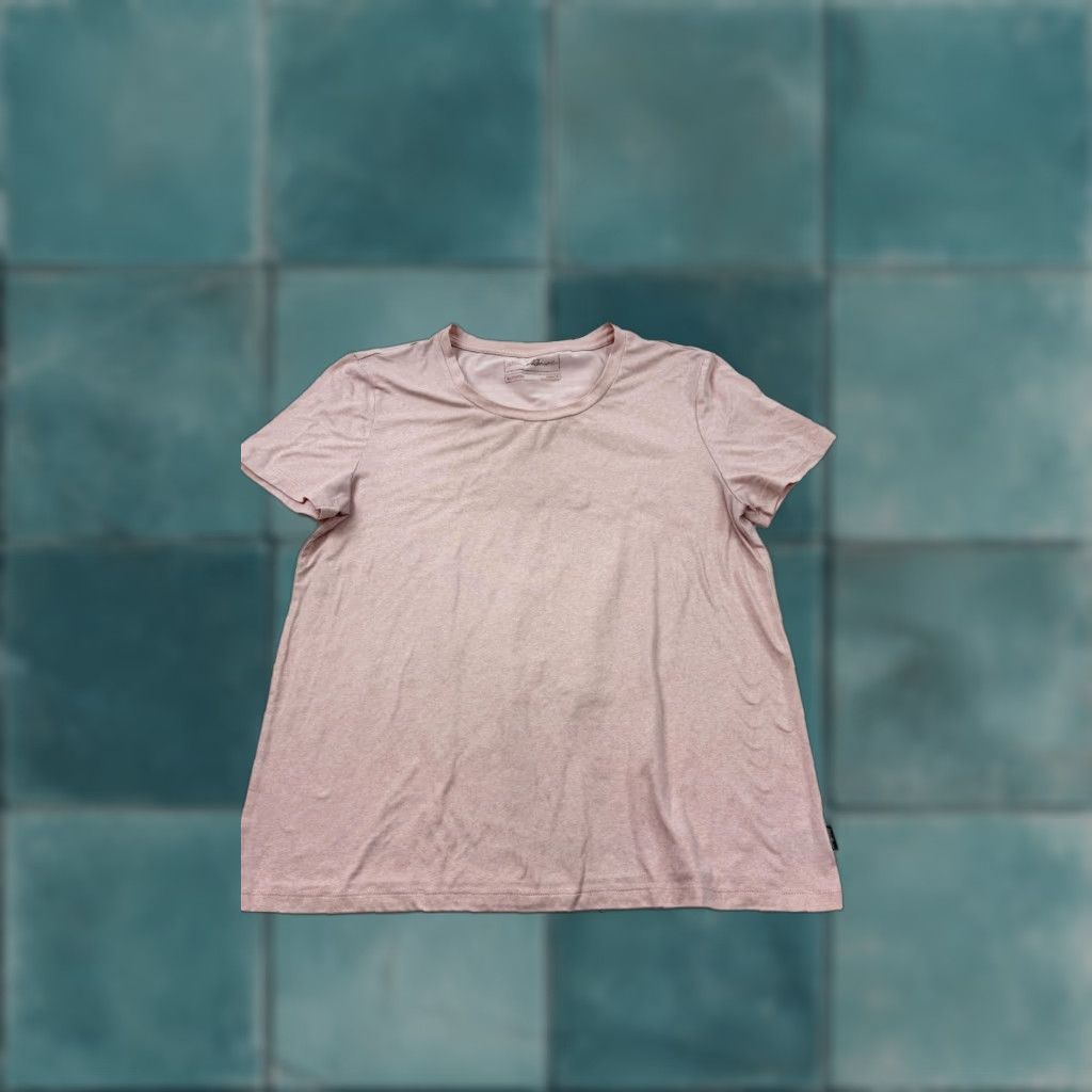 Eddie Bauer Eddie Bauer Shirt Womens Medium Pink Sleepwear Lounge Tee Short Sleeve Size M / US 6-8 / IT 42-44 - 1 Thumbnail