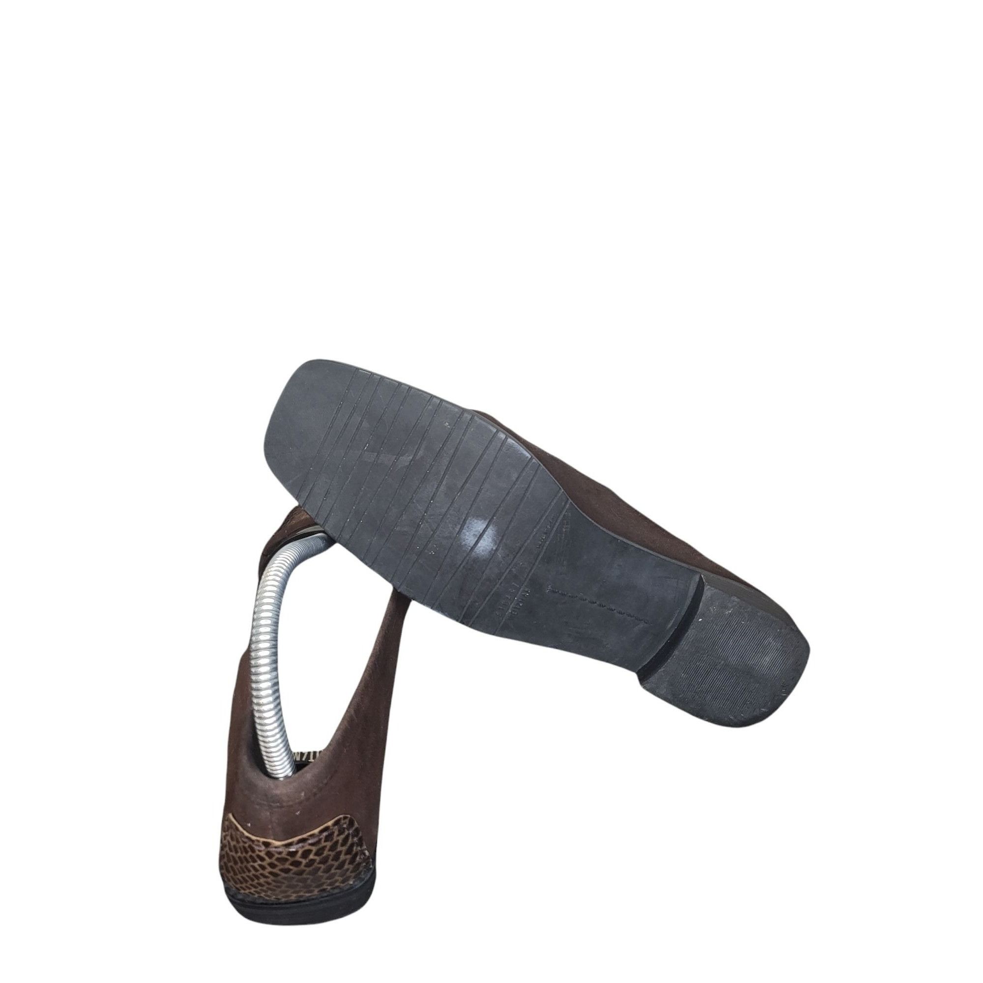 Stuart Weitzman Stuart Weitzman Loafers Women Sz 8M Brown Leather Designer A Size US 8 / IT 38 - 6 Thumbnail