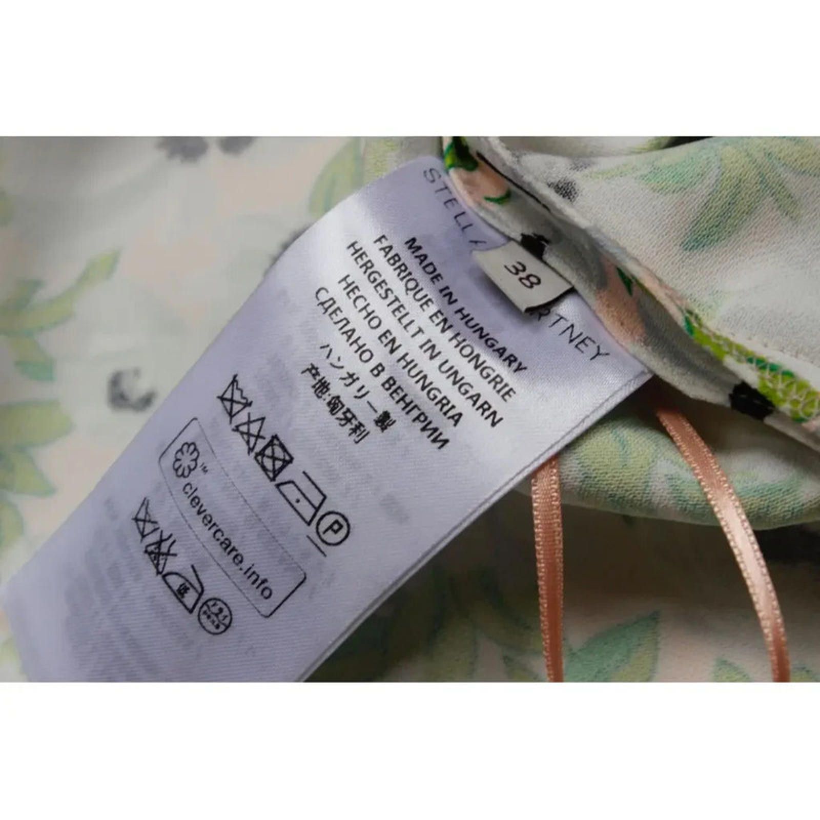 Stella McCartney Stella McCartney 2016 Resort Floral A Line Top F 38 uk 10 Size M / US 6-8 / IT 42-44 - 3 Thumbnail