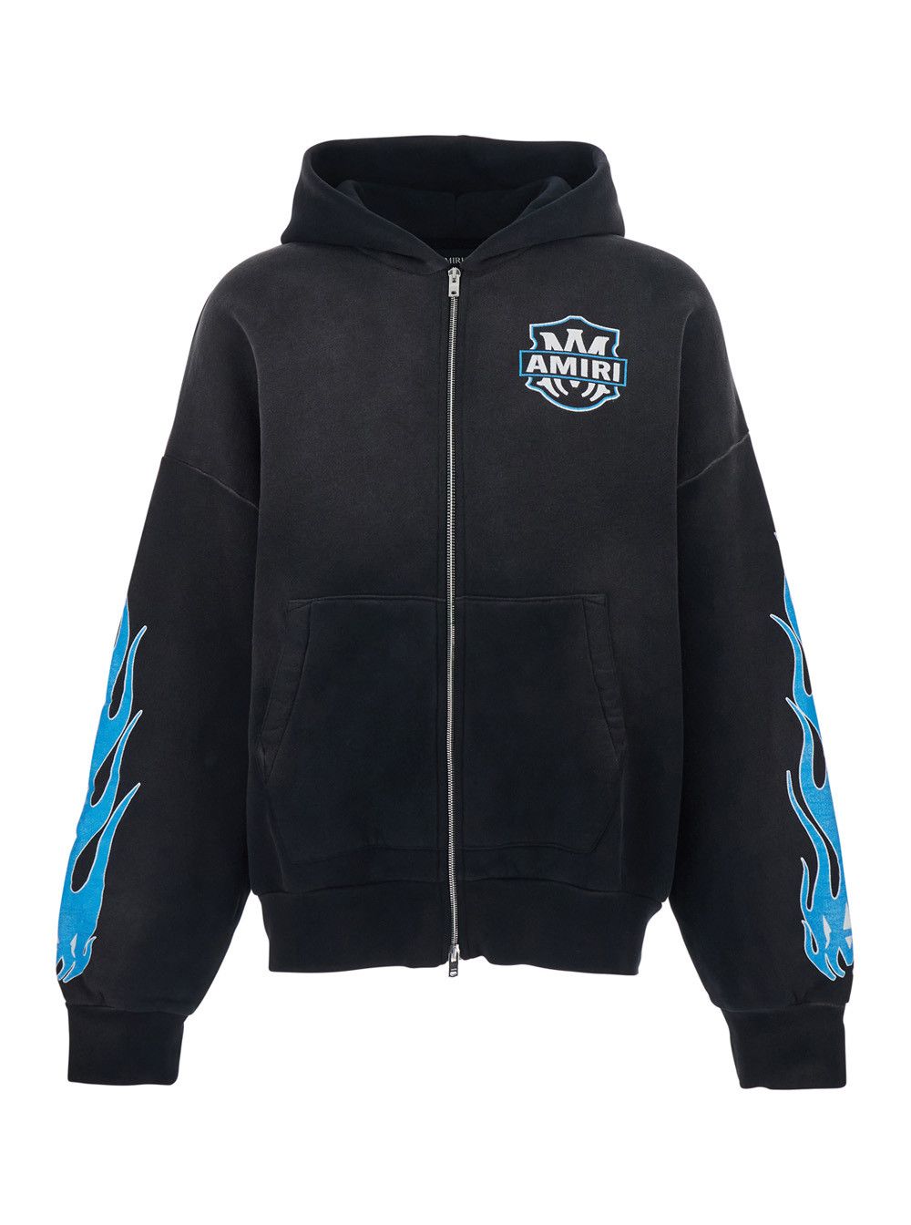 Amiri Black Hoodie with Front Logo and Maxi Logo on the Back for Men Size US L / EU 52-54 / 3 - 1 Thumbnail