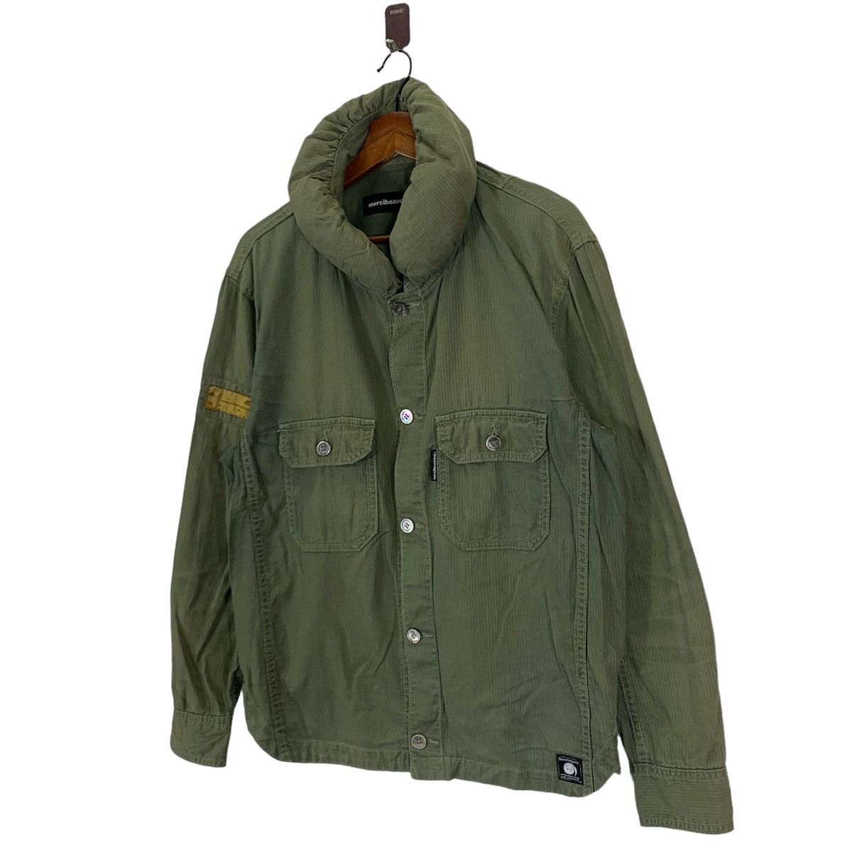 mercibeaucoup ISSEY MIYAKE MERCIBEAUCOUP OLIVE GREEN JACKET Size M / US 6-8 / IT 42-44 - 2 Thumbnail