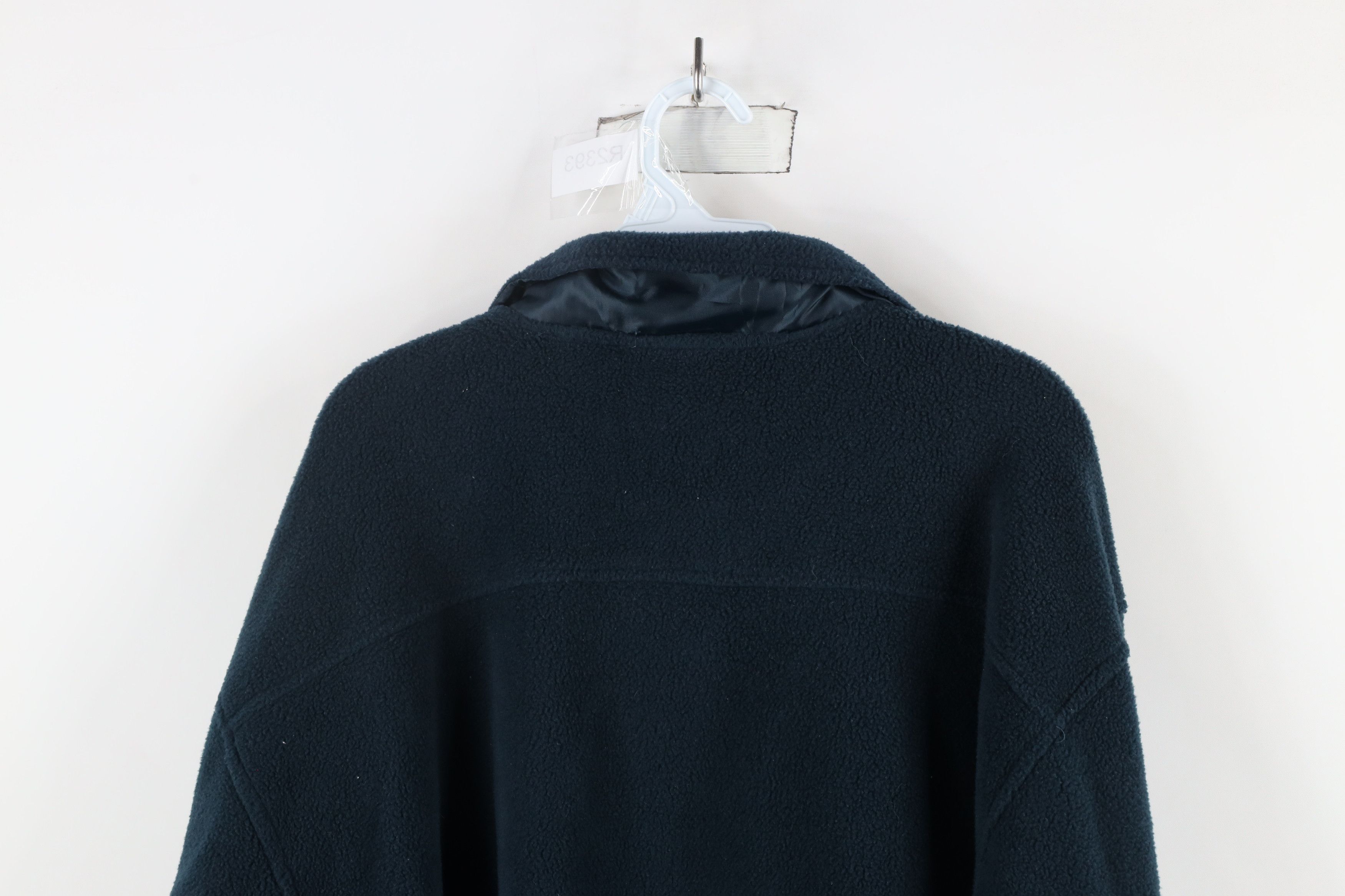 Vintage Vintage 90s Streetwear Full Zip Fleece Shirt Jacket Shacket Size US XXL / EU 58 / 5 - 12 Thumbnail