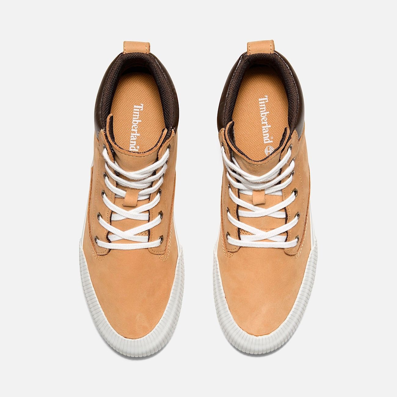 Timberland TIMBERLAND WOMEN'S 9.5 SKYLA BAY 2.0 HI TOP LACE SNKR WHEAT Size US 9.5 / IT 39.5 - 2 Thumbnail