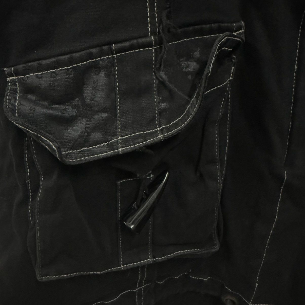 Japanese Brand H.Naoto SDS NaotoSeven Jacket Anarchism Punk Gothic Size US M / EU 48-50 / 2 - 12 Thumbnail