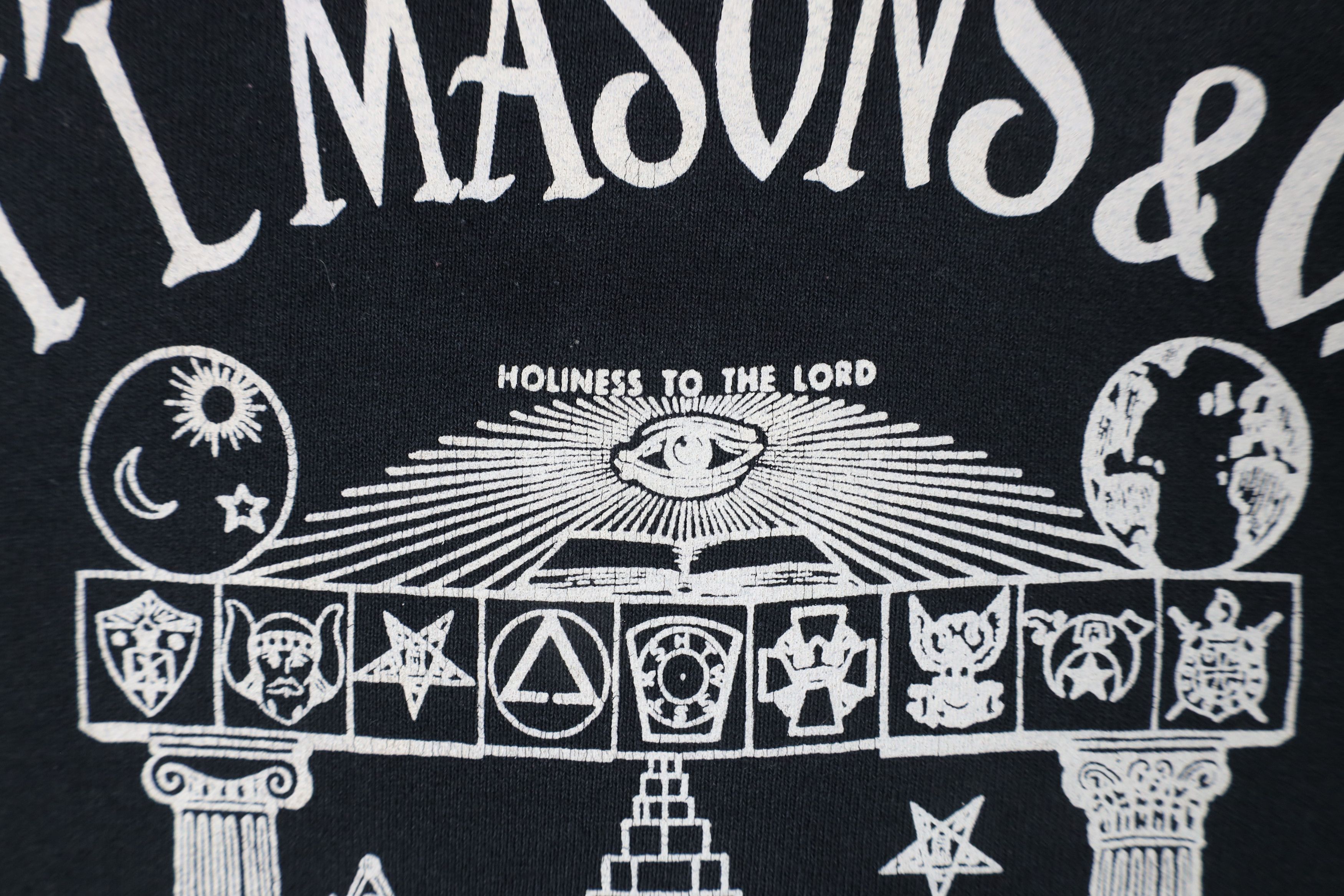 Vintage Vintage 90s Masons & OES Freemasons Sweatshirt USA Size US XXL / EU 58 / 5 - 5 Thumbnail