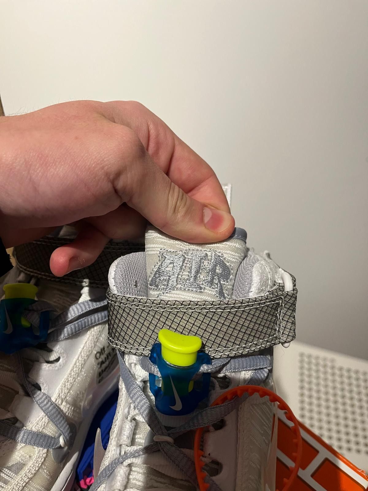 Nike × Off-White Nike Air Force 1 Mid Off-White 36 Size US 5 / IT 35 - 7 Thumbnail
