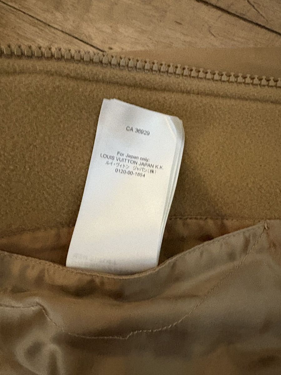 Designer × Louis Vuitton Mixed Material Leather Teddy Blouson Size US L / EU 52-54 / 3 - 8 Thumbnail