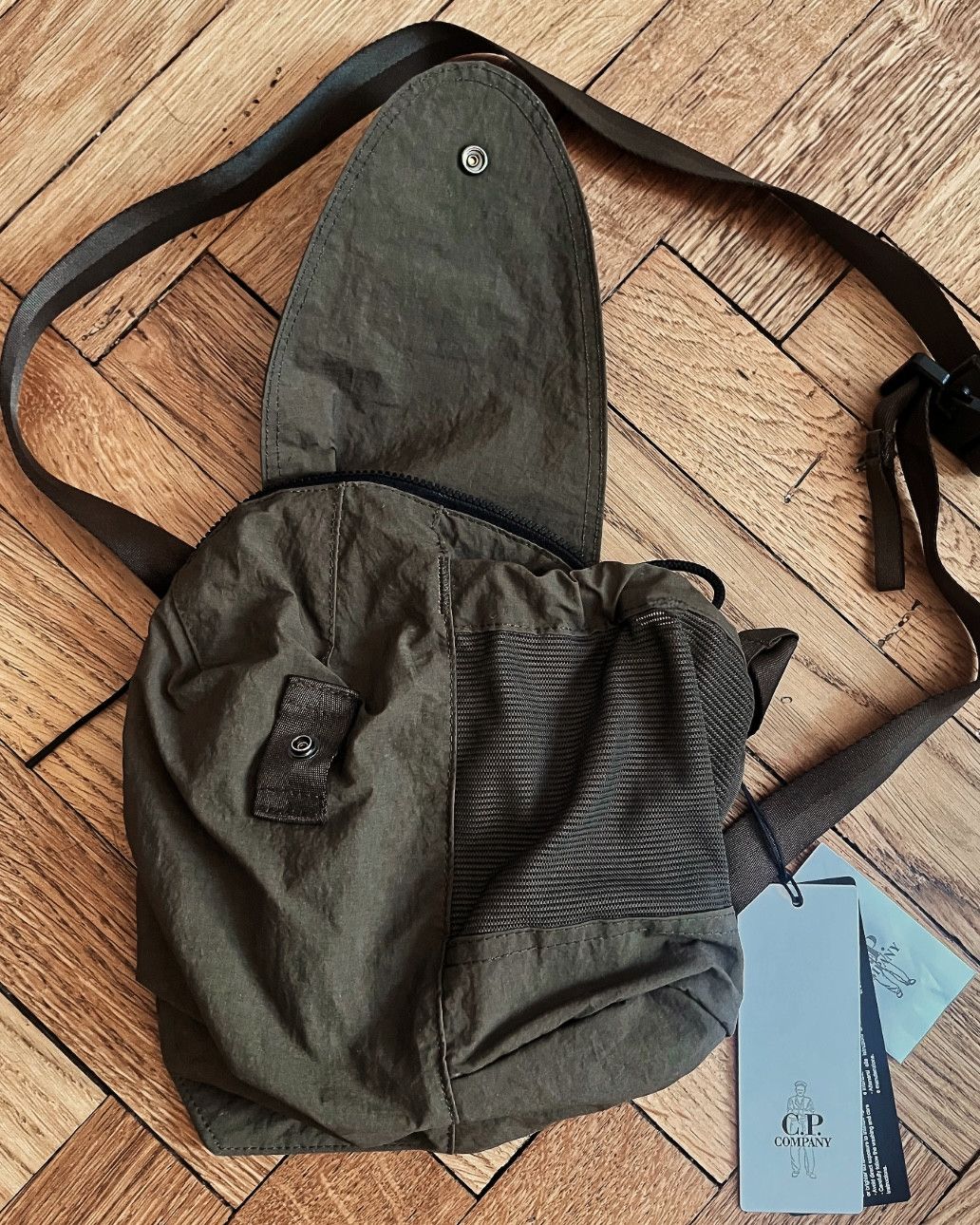 C.P. Company CP Company Plain Paper Touch Crossbody Shoulder Bag Size ONE SIZE - 2 Thumbnail