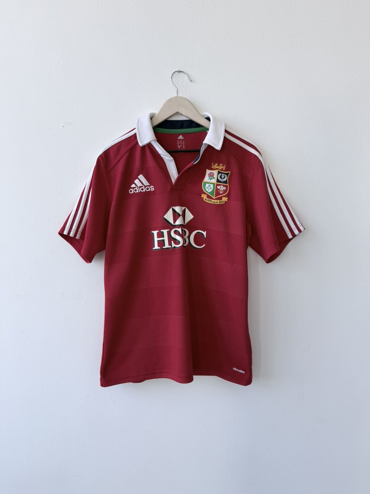 Adidas Adidas British Irish Lions 2012/2013 Home Rugby Jersey Size US L / EU 52-54 / 3 - 1 Thumbnail