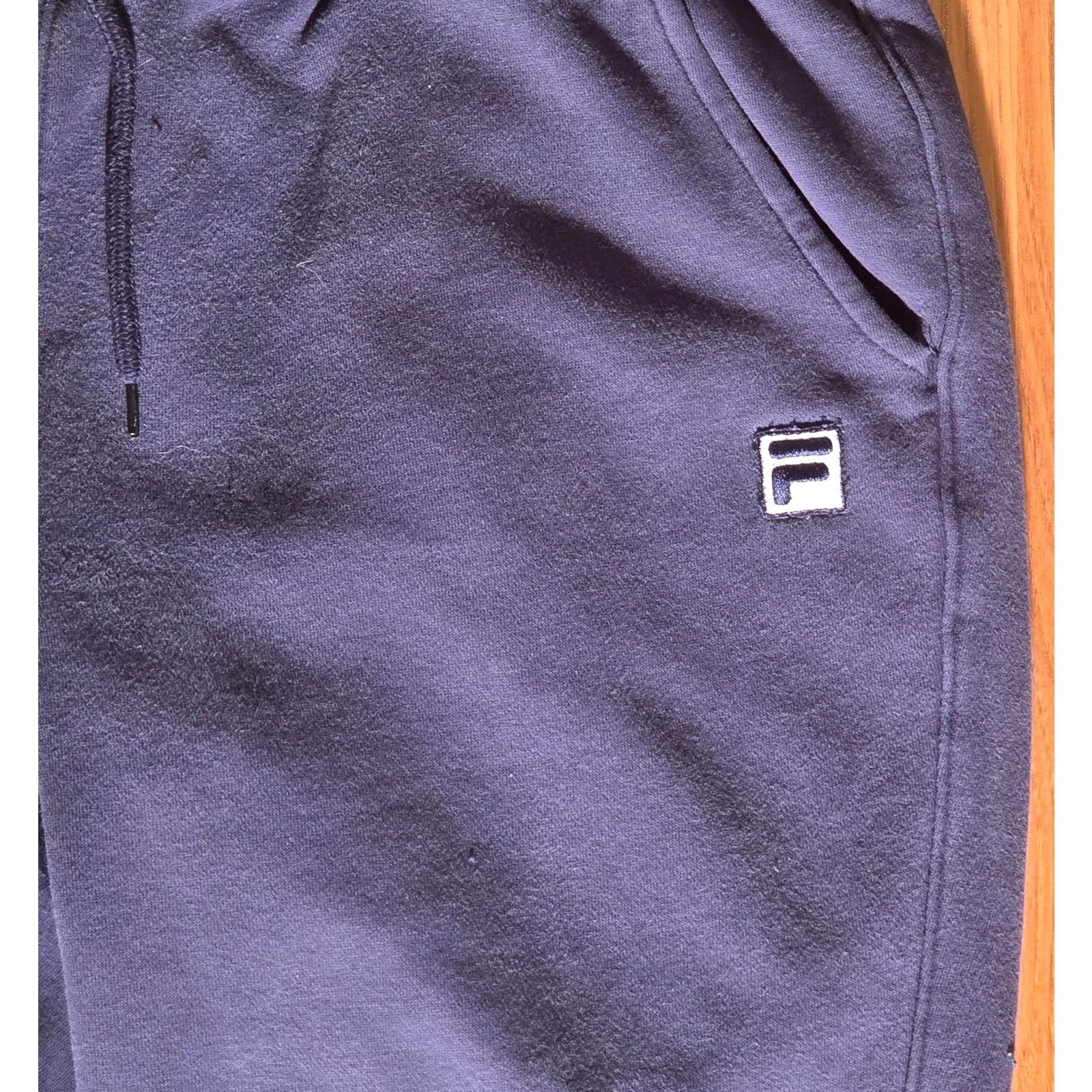 Fila Fila Blue Ankle Sweatpants - Men's Large Size US 34 / EU 50 - 3 Thumbnail