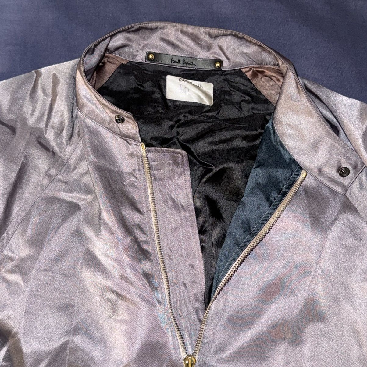 Paul Smith Paul Smith lavender satin bomber jacket Size US M / EU 48-50 / 2 - 3 Thumbnail