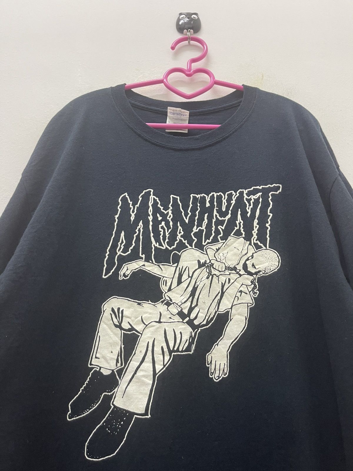 The Game Rare Vintage MANHUNT Graphic Promo Tee Size US L / EU 52-54 / 3 - 2 Thumbnail