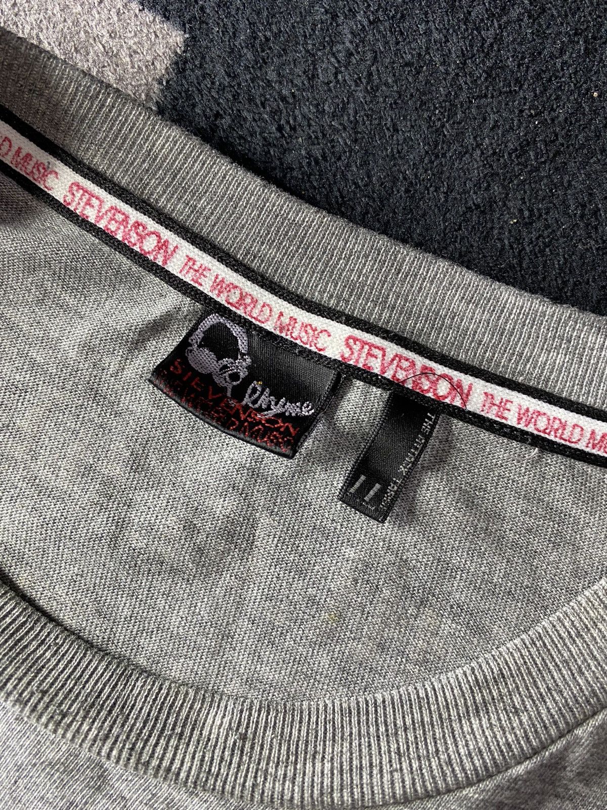 If Six Was Nine × Japanese Brand × Le Grande Bleu (L.G.B.) Vintage stevenson the world music skull tshirts Size US L / EU 52-54 / 3 - 6 Thumbnail