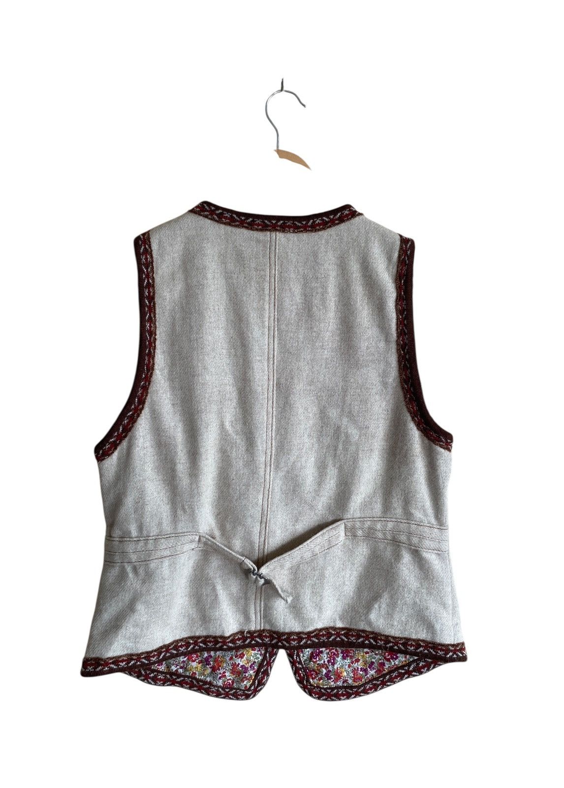 Japanese Brand Vintage Japanese Brand Navajo Vest 1990s Size US M / EU 48-50 / 2 - 2 Thumbnail