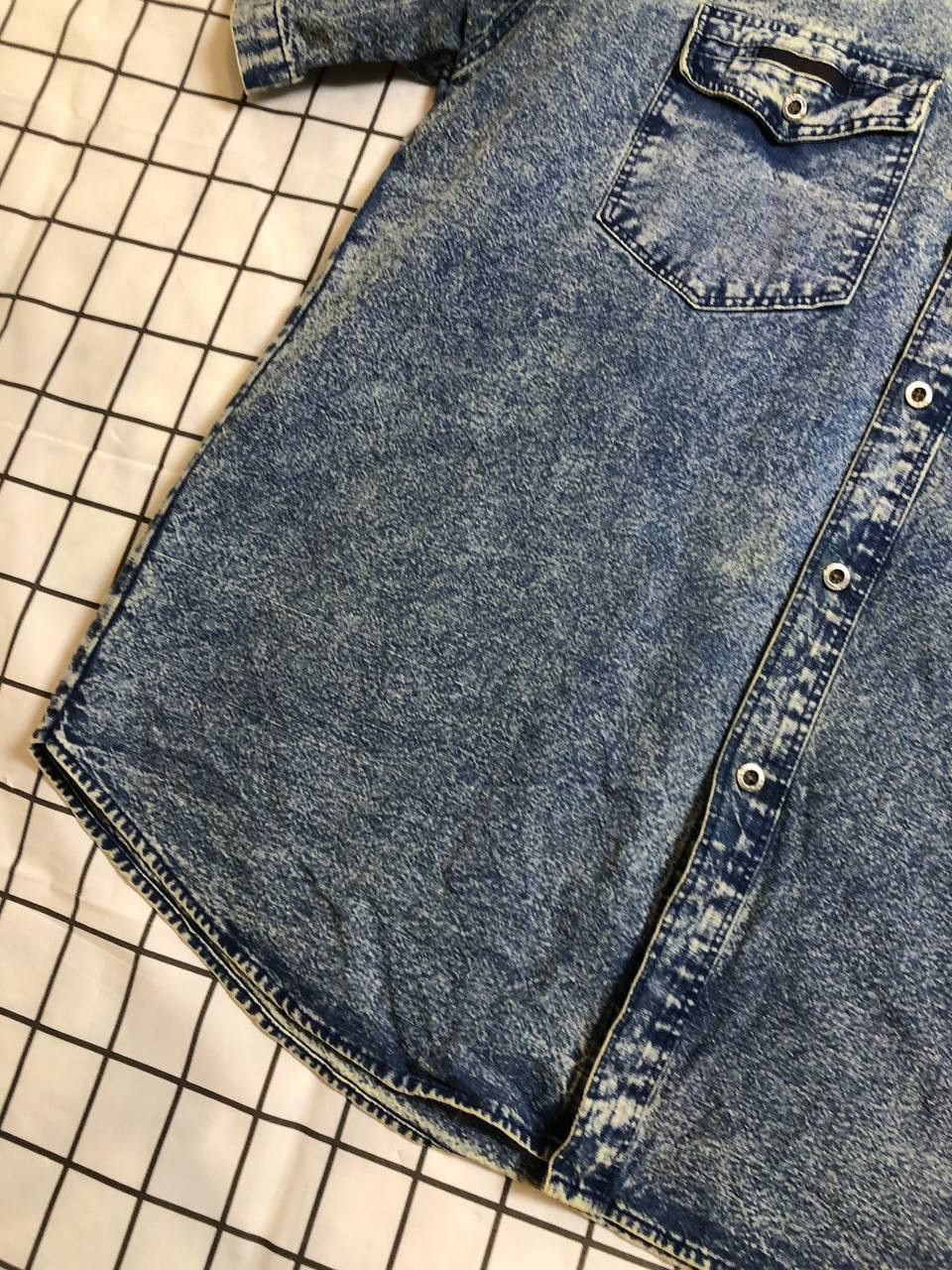 Levi's Levi's Vintage Clothing LVC BIG E Denim Western Shirt Size US XL / EU 56 / 4 - 2 Thumbnail