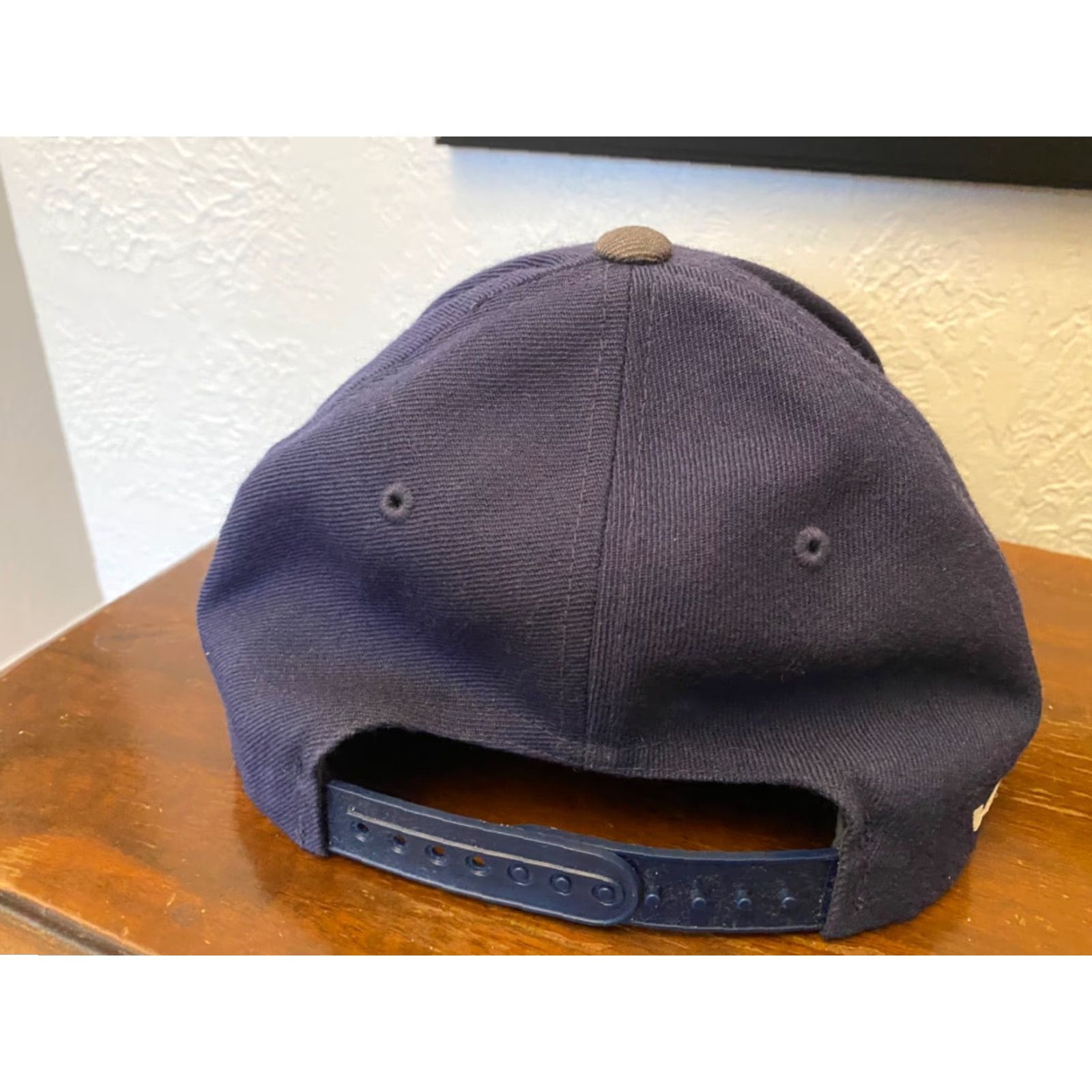 RVCA RVCA Hat Cap Snapback Gray Blue Trucker Adjustable Color Block Embroidered Adult Men Baseball Cap VA RVCA Embroidered Size ONE SIZE - 4 Thumbnail