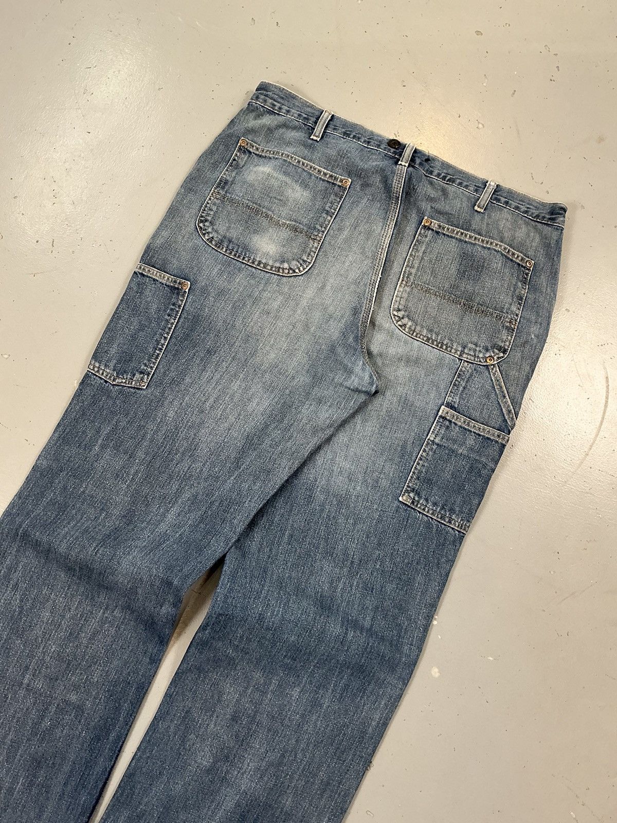 Carhartt × Vintage Rare vintage Carhartt b136 DST double knee denim Size US 40 / EU 56 - 10 Thumbnail