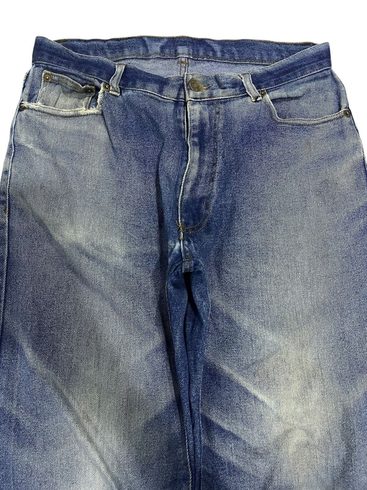 If Six Was Nine × Japanese Brand × Le Grande Bleu (L.G.B.) 🇯🇵JAPANESE BRAND WASHED BLUE DENIM NICE FADED Size US 32 / EU 48 - 2 Thumbnail