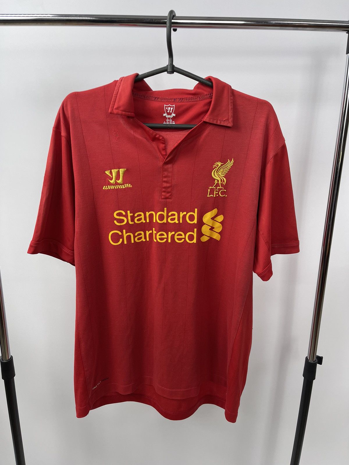 Warrior Liverpool FC 2012-13 Home Soccer Jersey Warrior Men’s Large Size US L / EU 52-54 / 3 - 1 Thumbnail