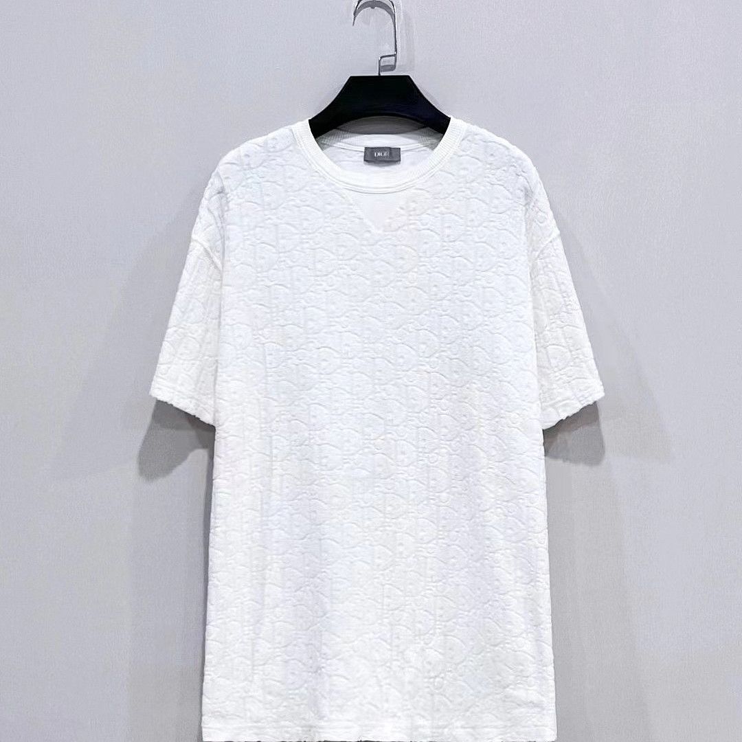 Dior Dior Oblique Texture T-Shirt Size XXS Size US XXS / EU 40 - 1 Thumbnail
