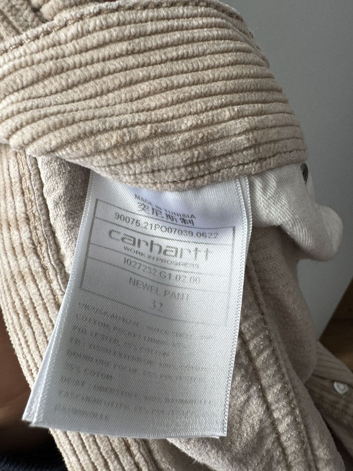 Carhartt 🔥 Carhartt WIP Newel Pants Chino Corduroy Trousers Velvet Size US 32 / EU 48 - 8 Thumbnail