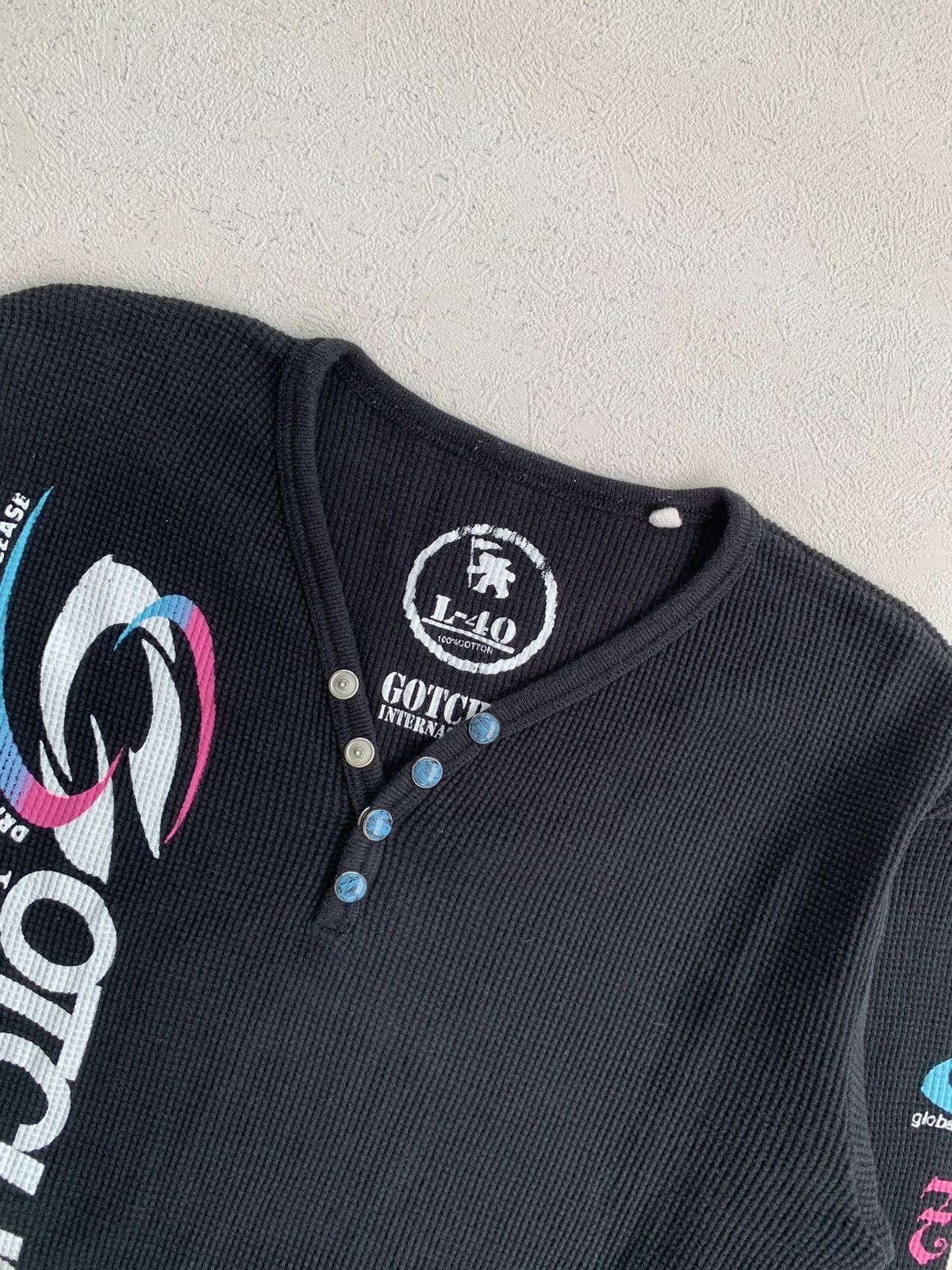 Gotcha Y2K Poem Gotcha Surf Longsleeve textured ifsixwasnine style Size US M / EU 48-50 / 2 - 3 Thumbnail