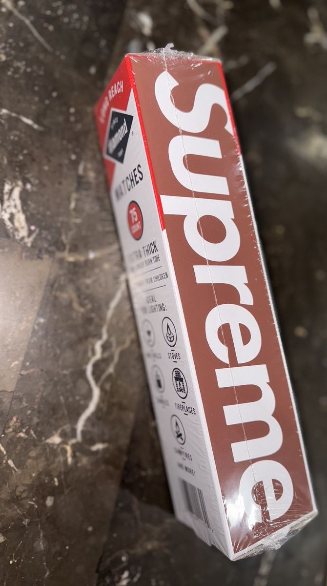 Supreme Supreme Diamond Long Reach Matches Size ONE SIZE - 1 Thumbnail