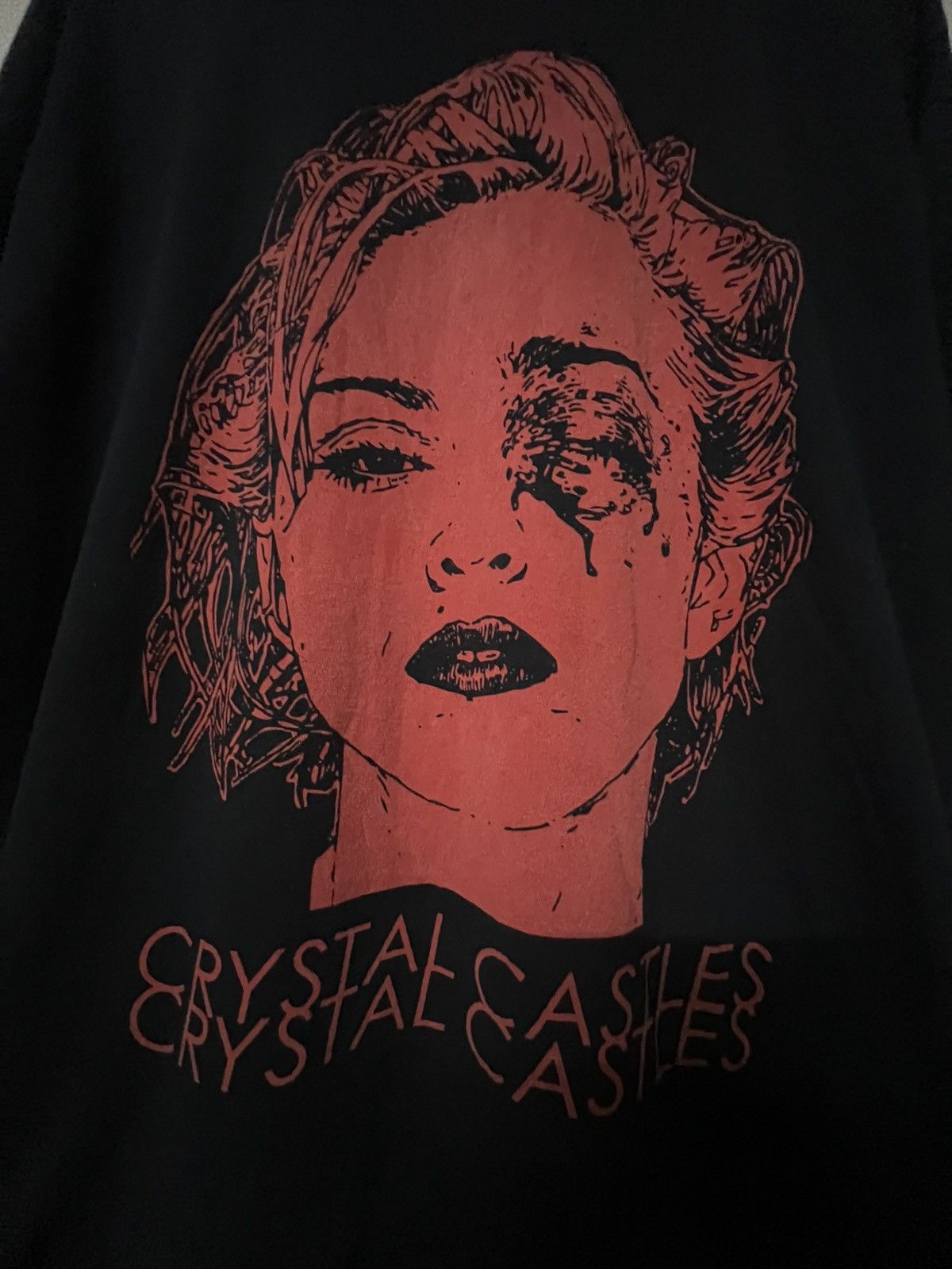 Vintage Crystal castle Fall 2017 North America tour Size US XXL / EU 58 / 5 - 6 Thumbnail