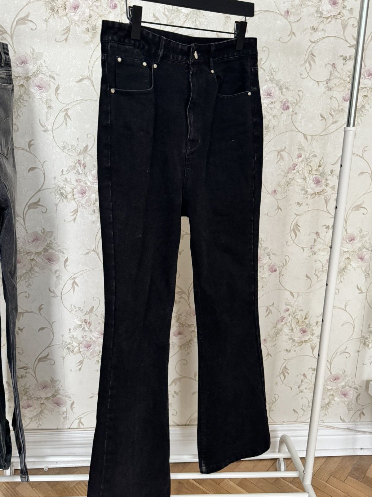 If Six Was Nine × Vintage Lost tape flared denim Size US 31 - 1 Thumbnail