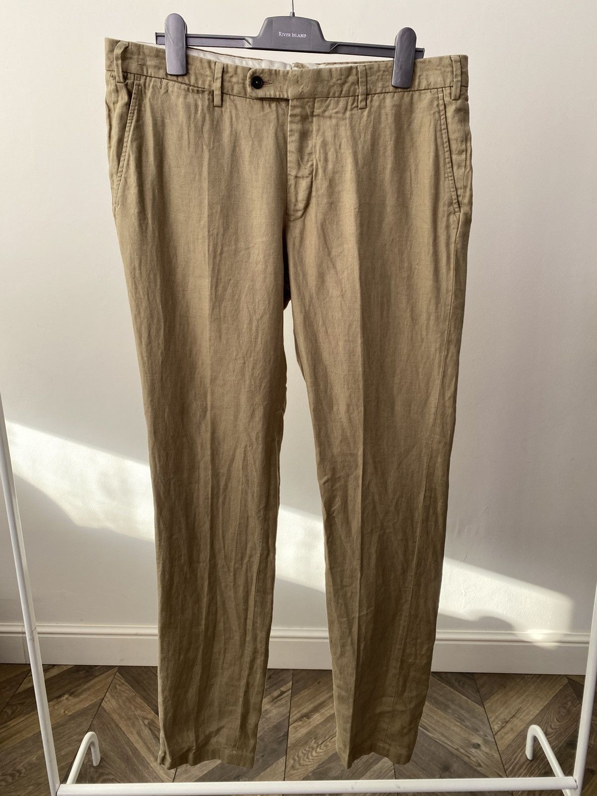 Other Vintage Pelikamo Zurich Linen Pants Size US 34 / EU 50 - 1 Thumbnail