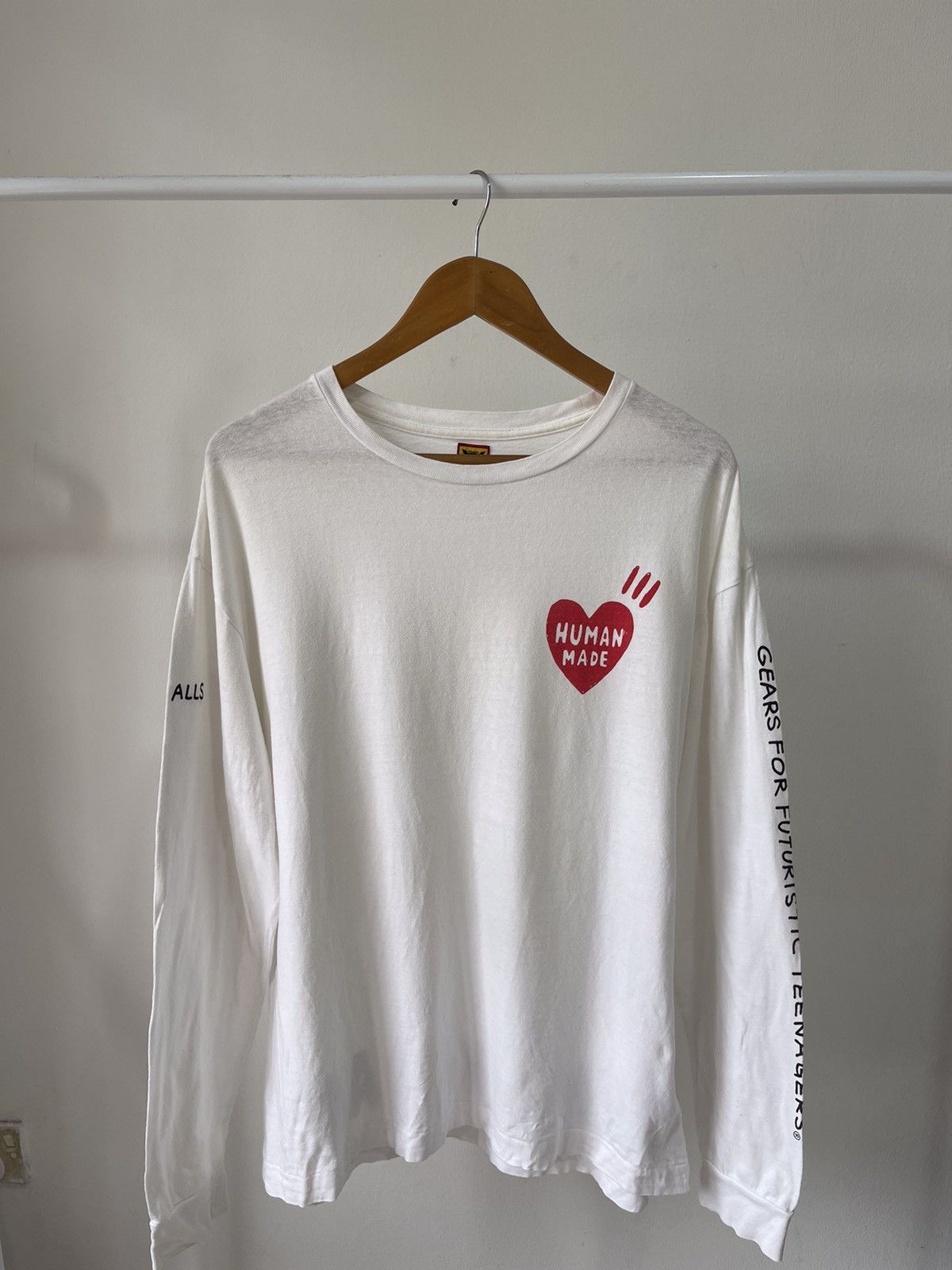 Human Made Human Made Long Sleeve Big Logo At back A1 Size US L / EU 52-54 / 3 - 1 Thumbnail