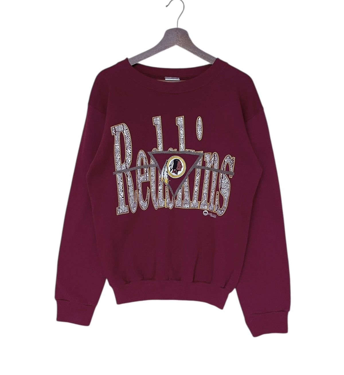 NFL × Vintage Vintage Team NFL Redskins Sweatshirt 1990s Size US M / EU 48-50 / 2 - 1 Thumbnail