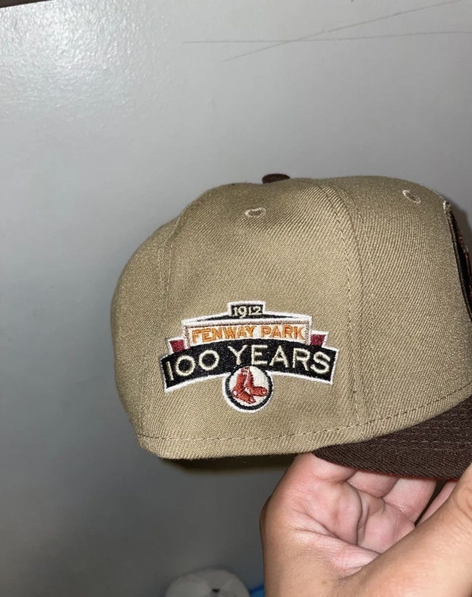 Hat Club Ecap city Boston Red Sox script logo size 7 5/8 brand new so Size ONE SIZE - 3 Thumbnail