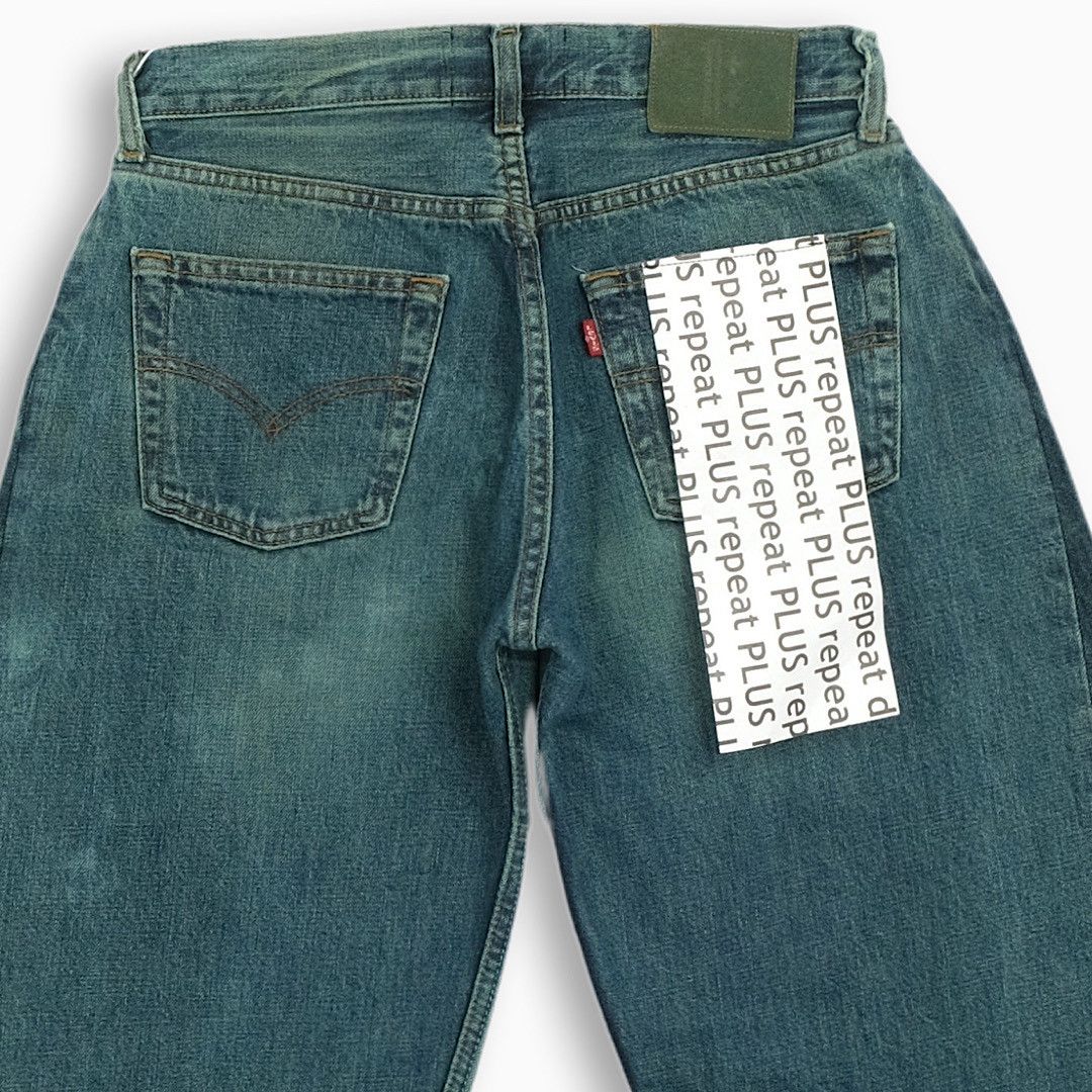 Japanese Brand × Levi's × Vintage REPEAT PLUS 002 Dirty Green 28 size (RP002G2801) Size 28" / US 6 / IT 42 - 5 Thumbnail