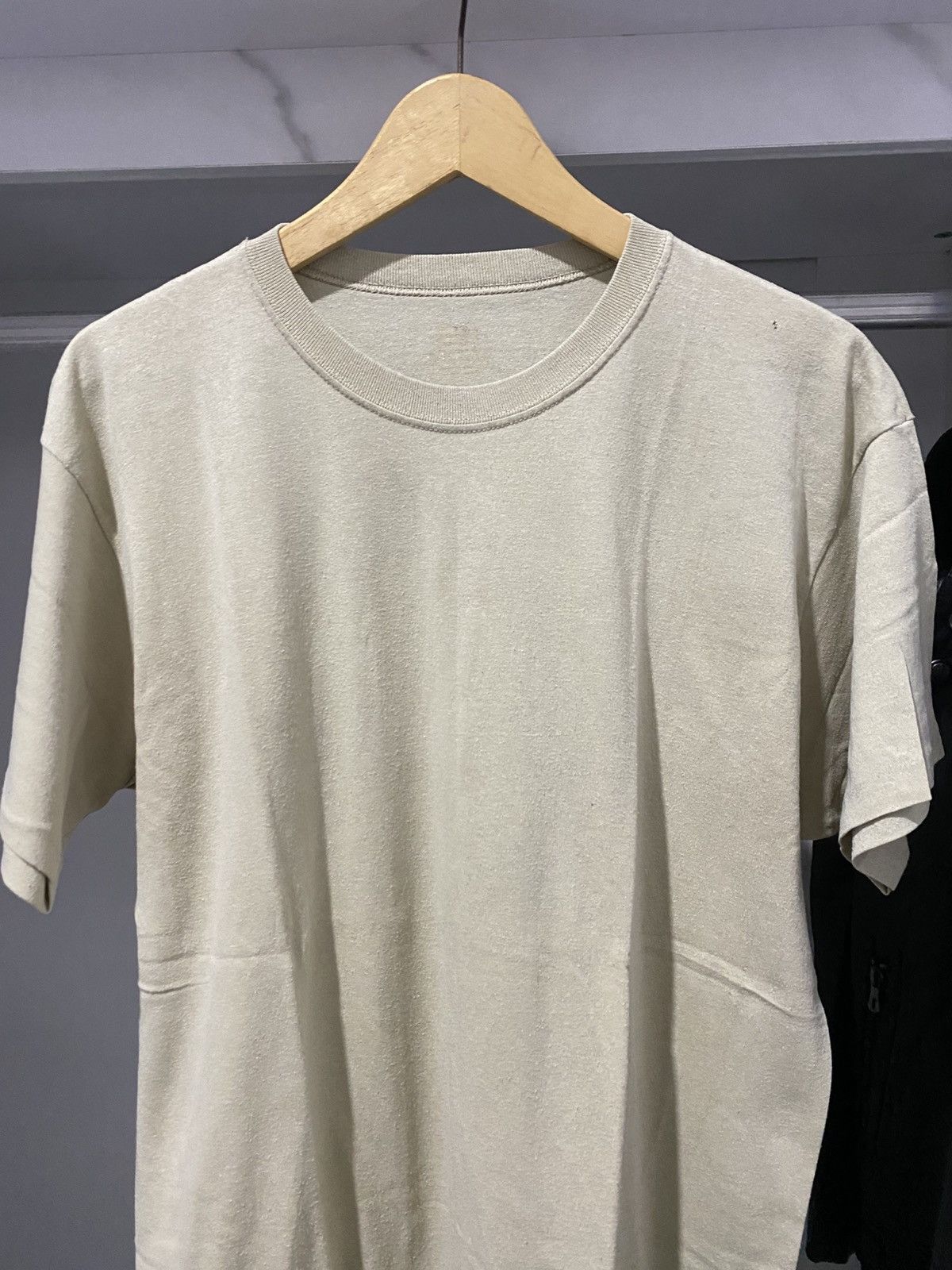 Vintage 🖤BLACKFRIDAY🖤Vintage 90s Blank Single Stitch Size US L / EU 52-54 / 3 - 2 Thumbnail