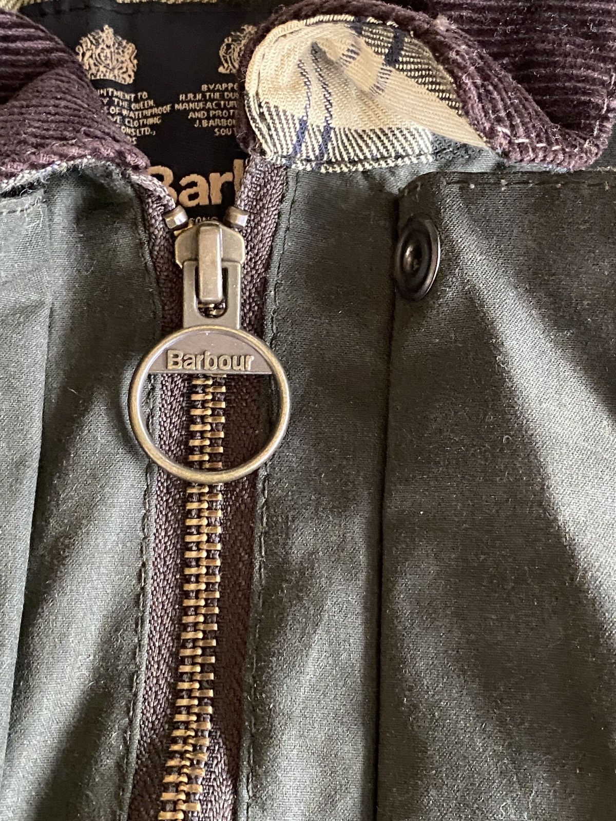 Barbour × Vintage Vintage barbour wax jacket Size US S / EU 44-46 / 1 - 14 Thumbnail