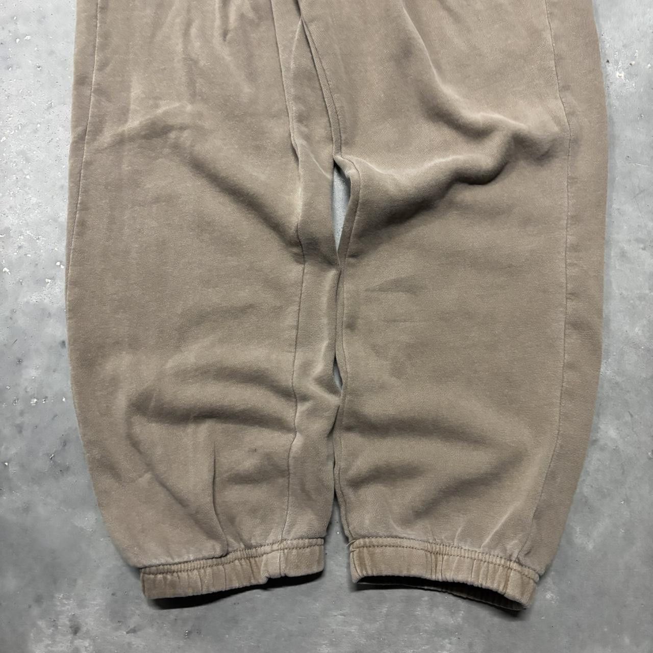 Japanese Brand × Vintage Crazy Vintage Y2K/2000s Faded Brown Streetwear Essential Sweatpants! Size US 34 / EU 50 - 5 Thumbnail