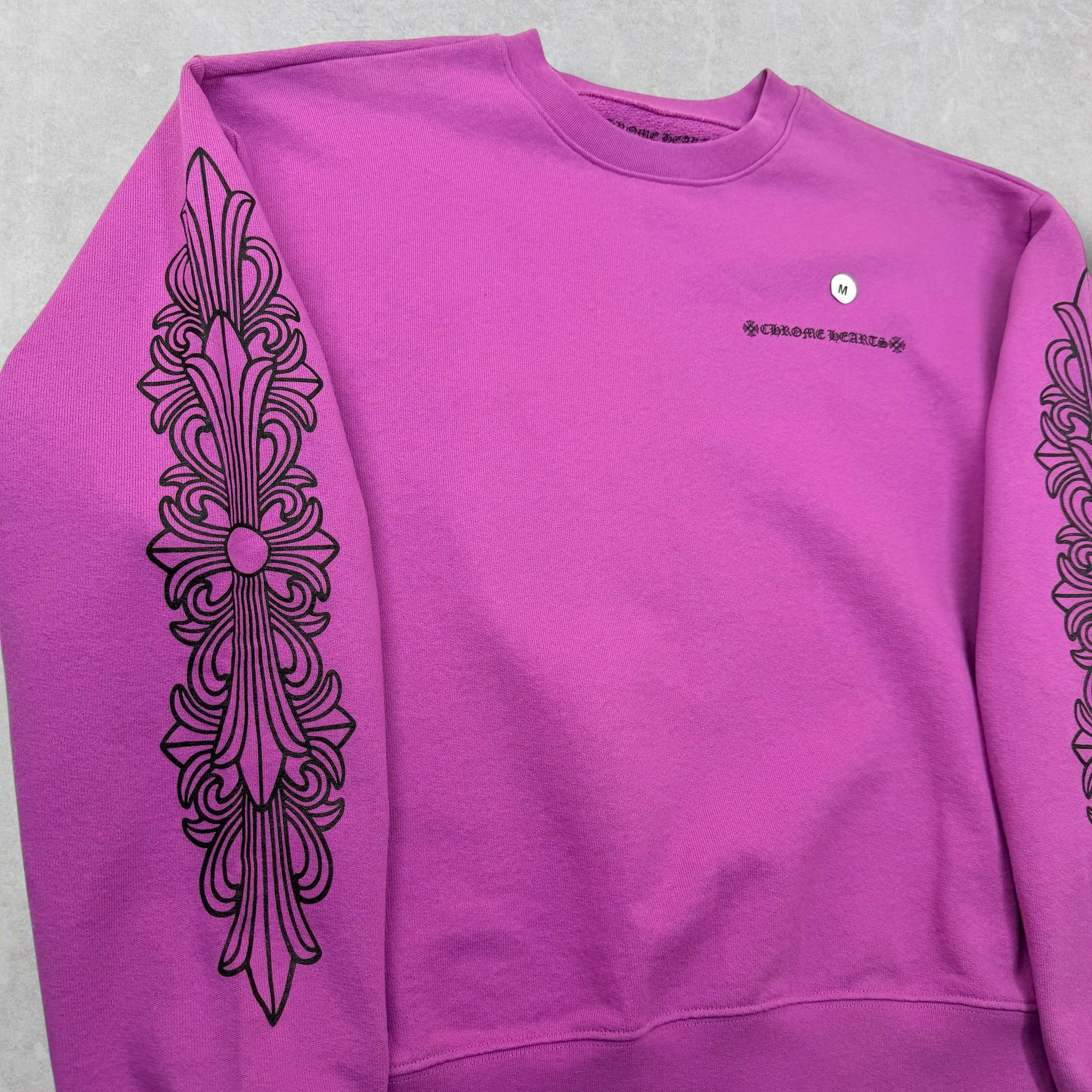 Chrome Hearts Chrome Hearts Matty Boy Web Crewneck M Size US M / EU 48-50 / 2 - 4 Thumbnail