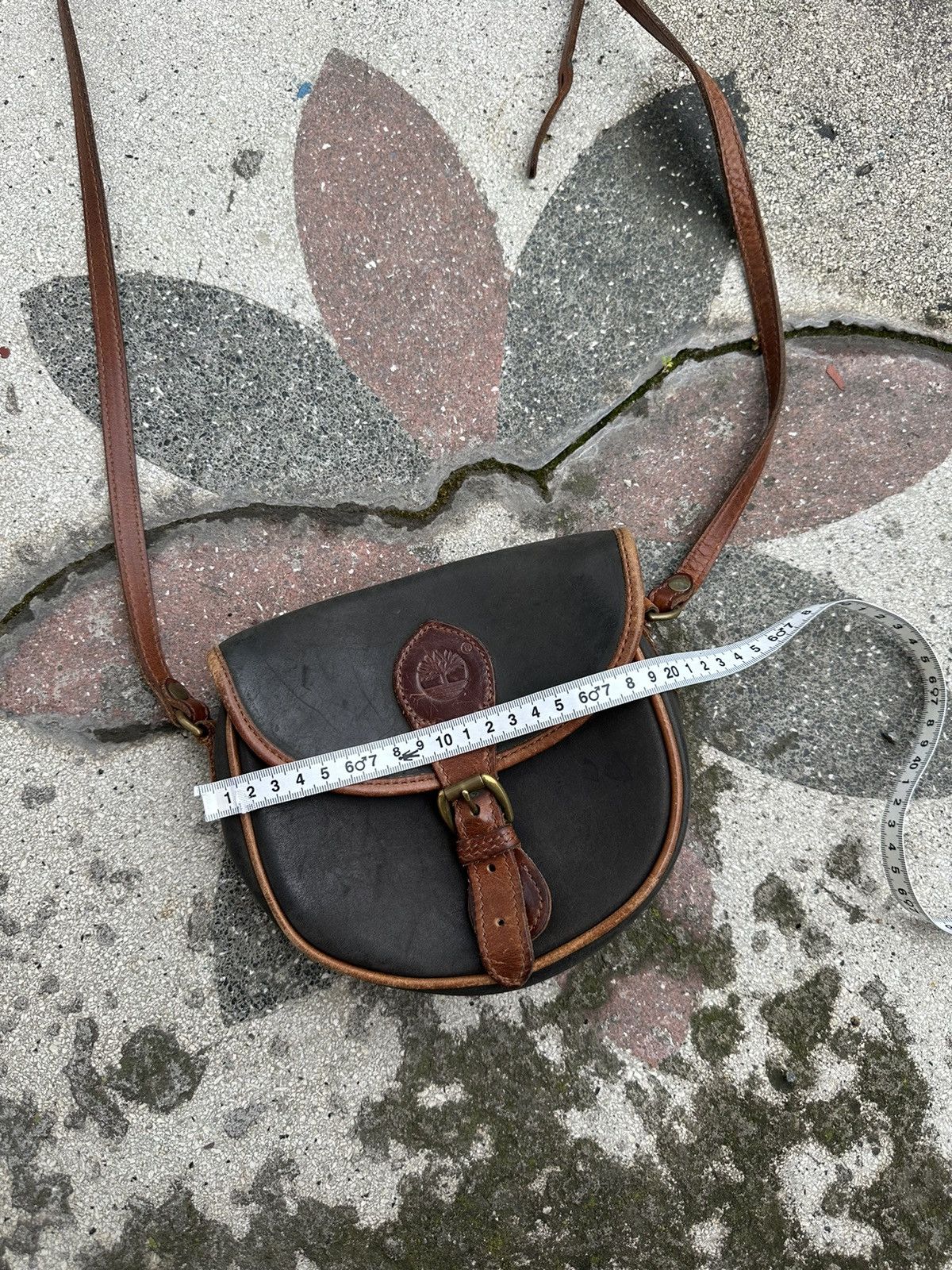 Timberland × Vintage Timberland Made In USA Vintage Classic Leather Mini Bag Size ONE SIZE - 13 Thumbnail