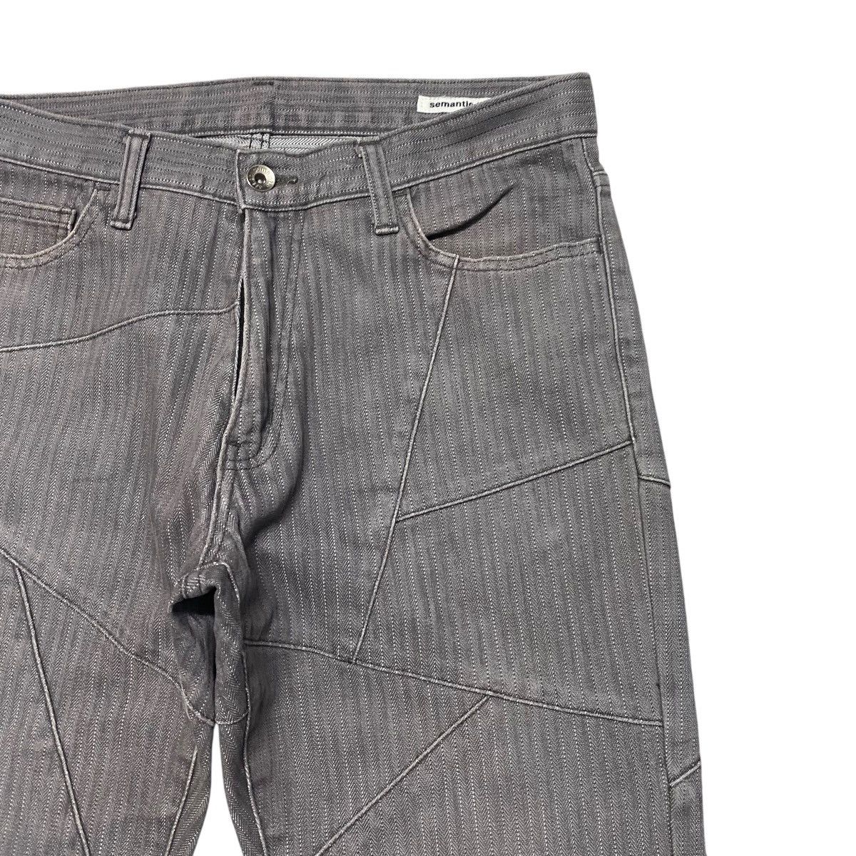 semanticdesign Semantic Design Denim Patchwork Flare Jeans Stretch Size US 30 / EU 46 - 1 Thumbnail