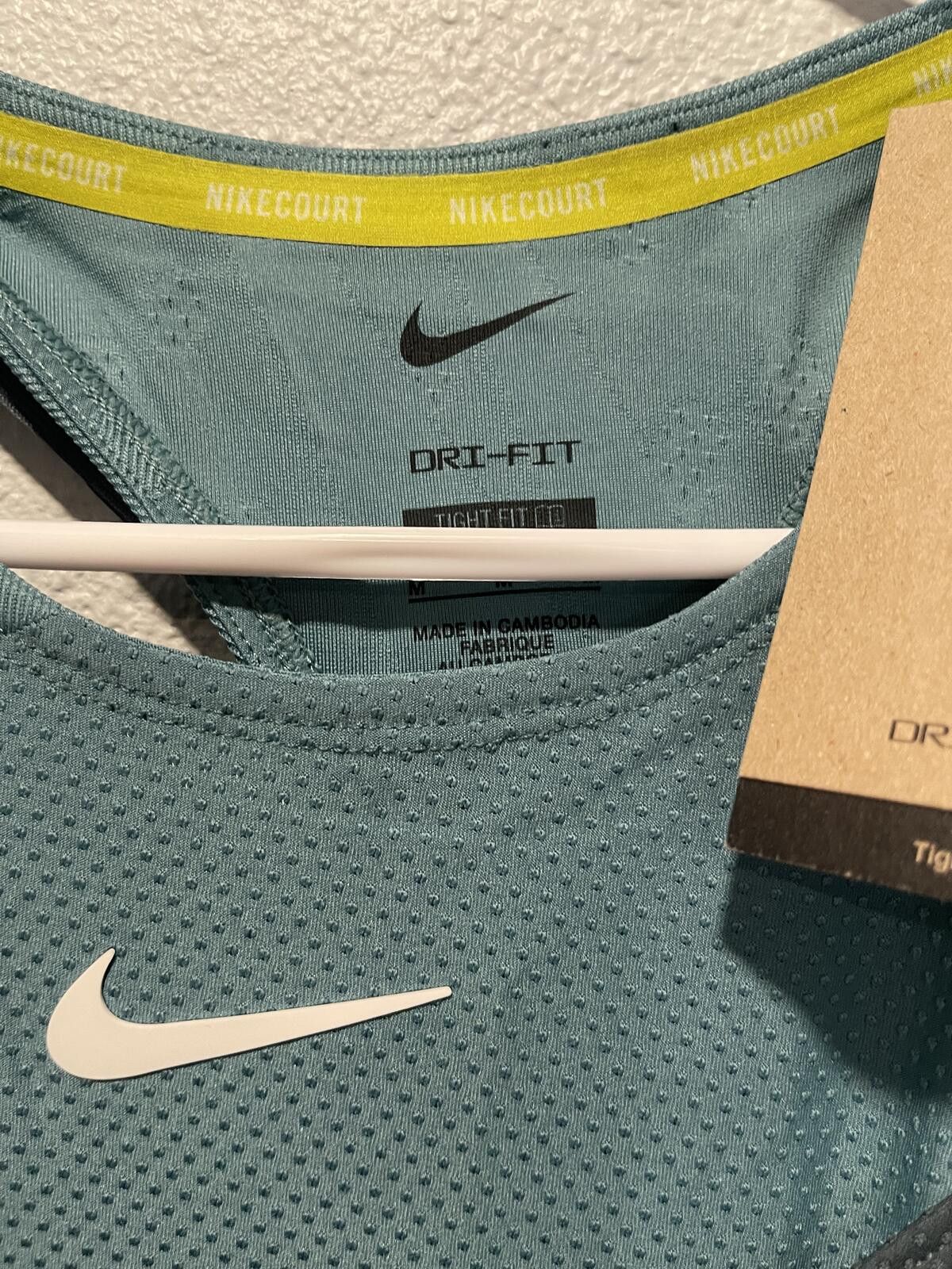 Nike NikeCourt Women's Tennis Dress Dri-FIT Size M Size M / US 6-8 / IT 42-44 - 4 Thumbnail