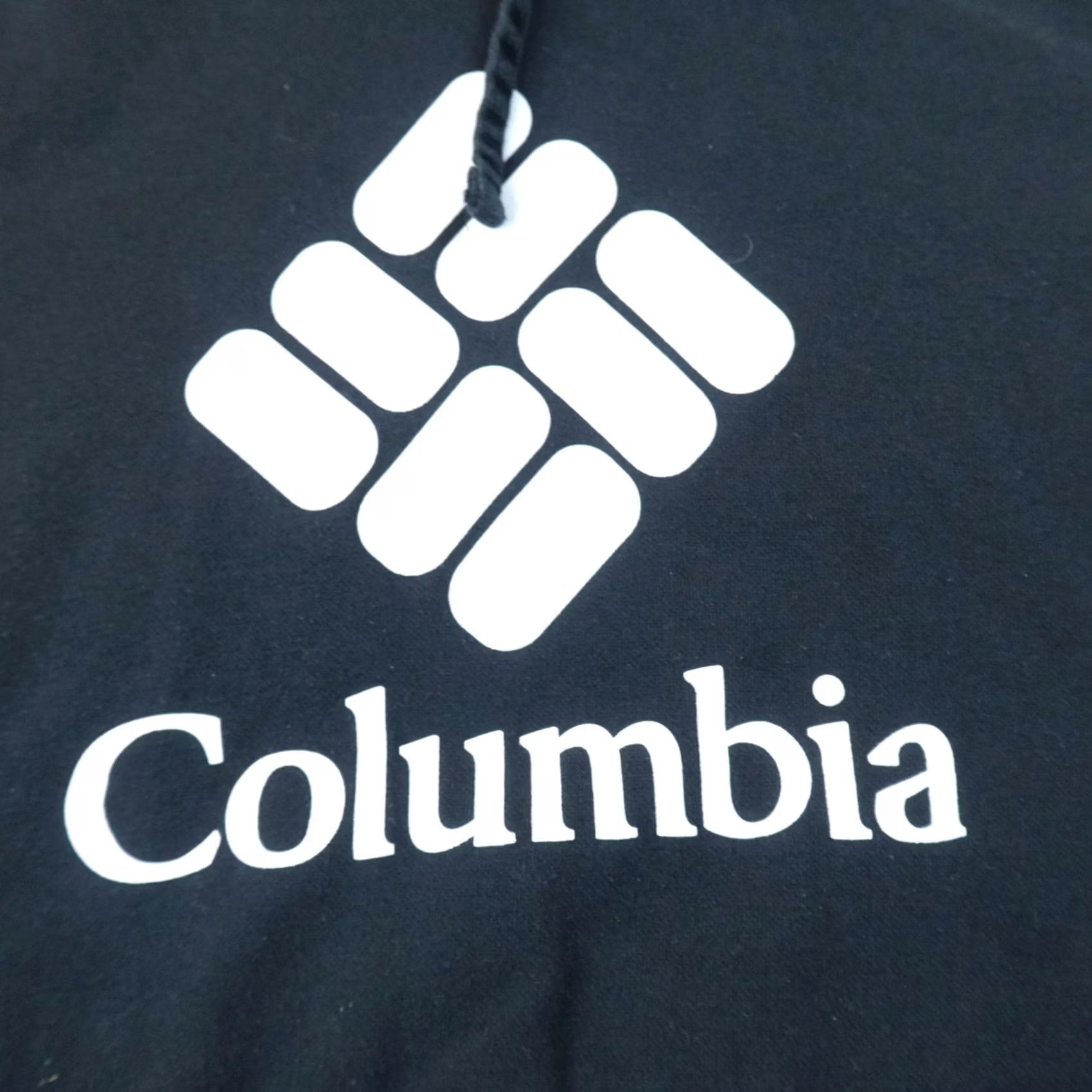 Logo 7 Columbia Hoodie Mens L Black Logo Fleece Pullover Sweatshirt Outdoor Hiking Trek Size US L / EU 52-54 / 3 - 4 Thumbnail