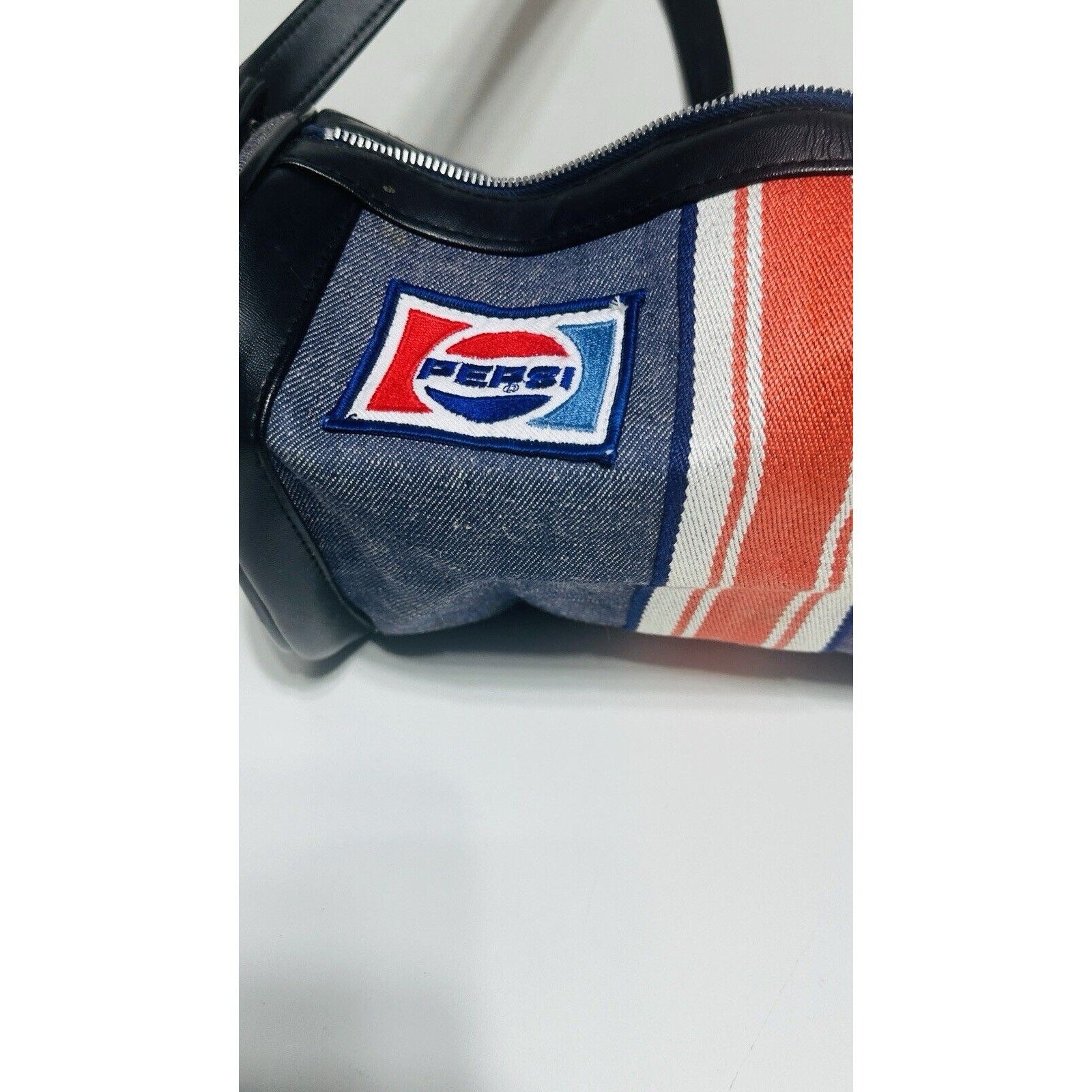 Pepsi Vintage Pepsi Shoulder Carry bag Make up Bag 1980's 90s Rare Size ONE SIZE - 3 Thumbnail
