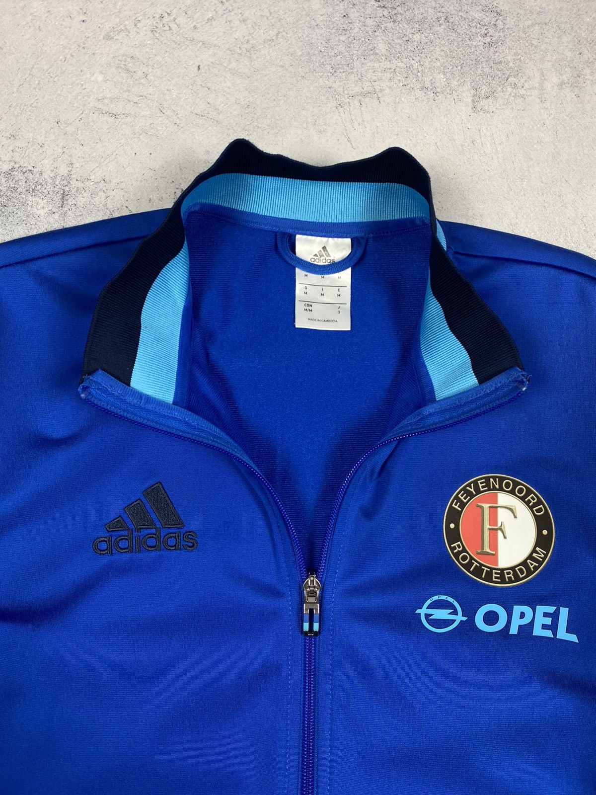 Adidas Adidas Feyenoord Track Jacket Full Zip Bomber Mens Size US M / EU 48-50 / 2 - 6 Thumbnail