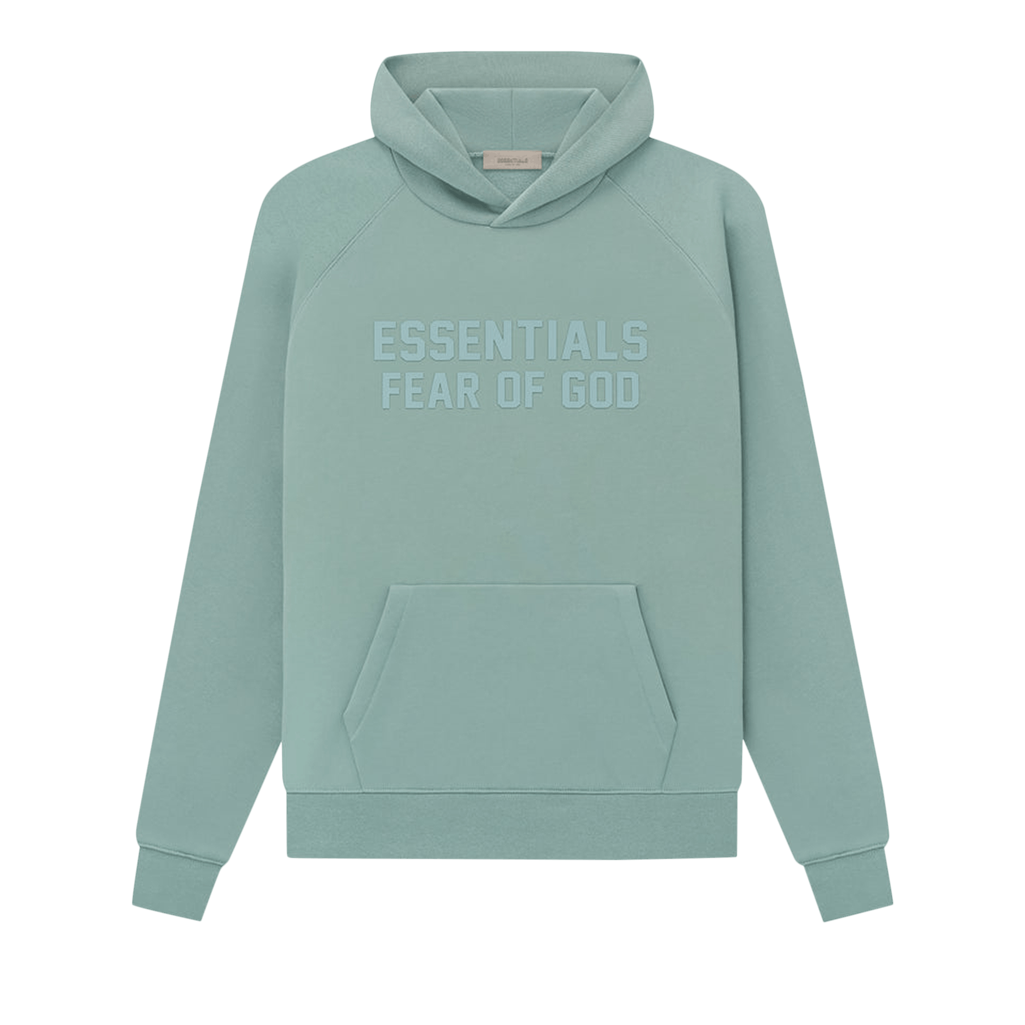 Essentials × Fear of God Fear of God Essentials Hoodie Sycamore | Grailed