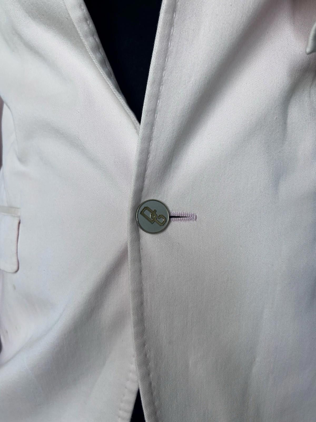 Dolce & Gabbana Dolce & Gabbana Italy Pink Blazer Men 2-Button Logo Buttons Size 38R - 3 Thumbnail
