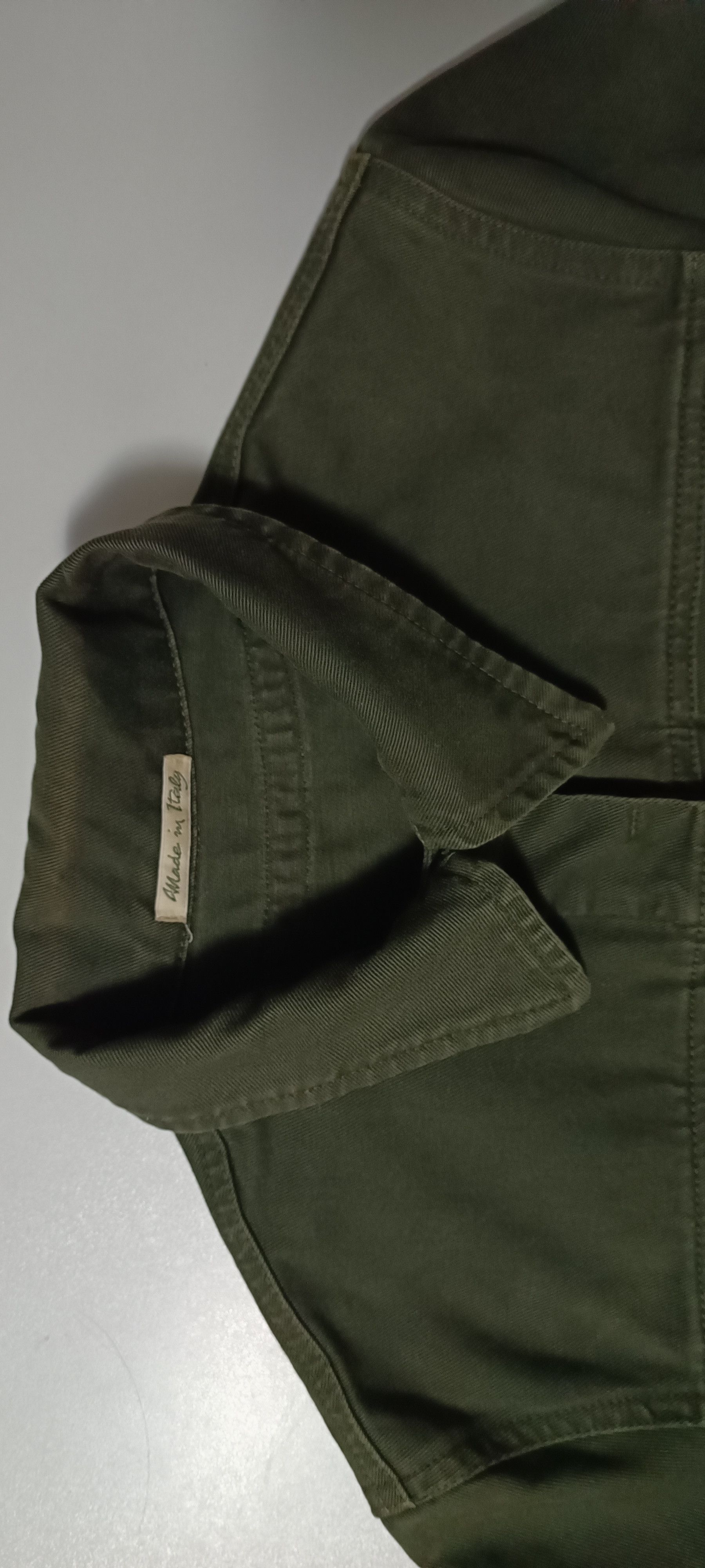 Jean Paul Gaultier 2000 - Colec. n°1- JPG Jeans- Militar green jacket Size M / US 6-8 / IT 42-44 - 8 Thumbnail
