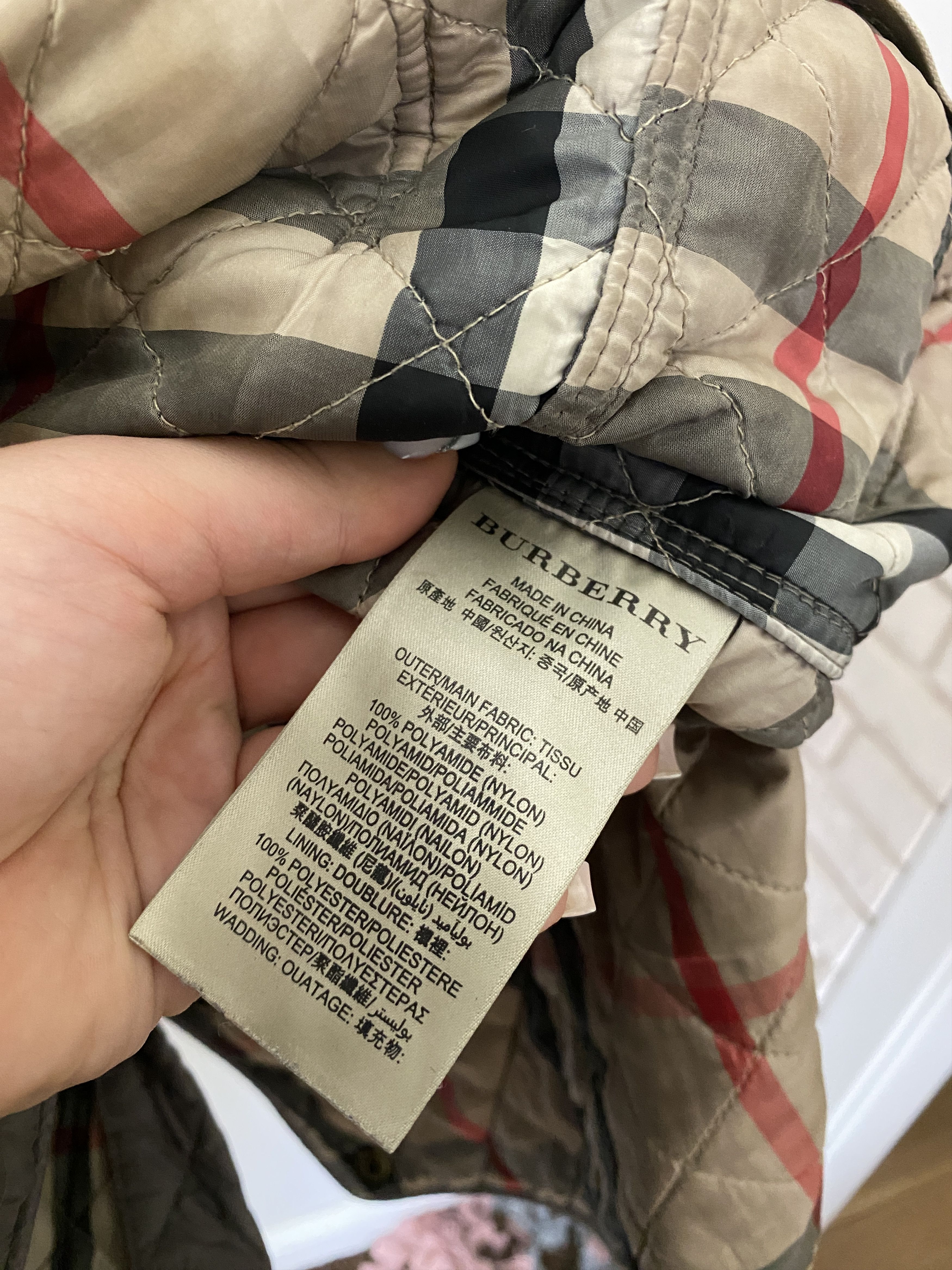 Burberry Burberry quilted jacket light Size L / US 10 / IT 46 - 5 Thumbnail